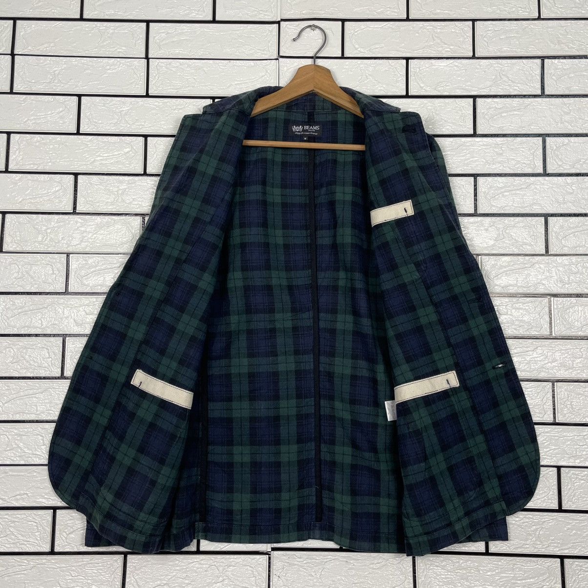 Beams Japan Beams Tartan Casual Jacket Size US M / EU 48-50 / 2 - 11 Thumbnail