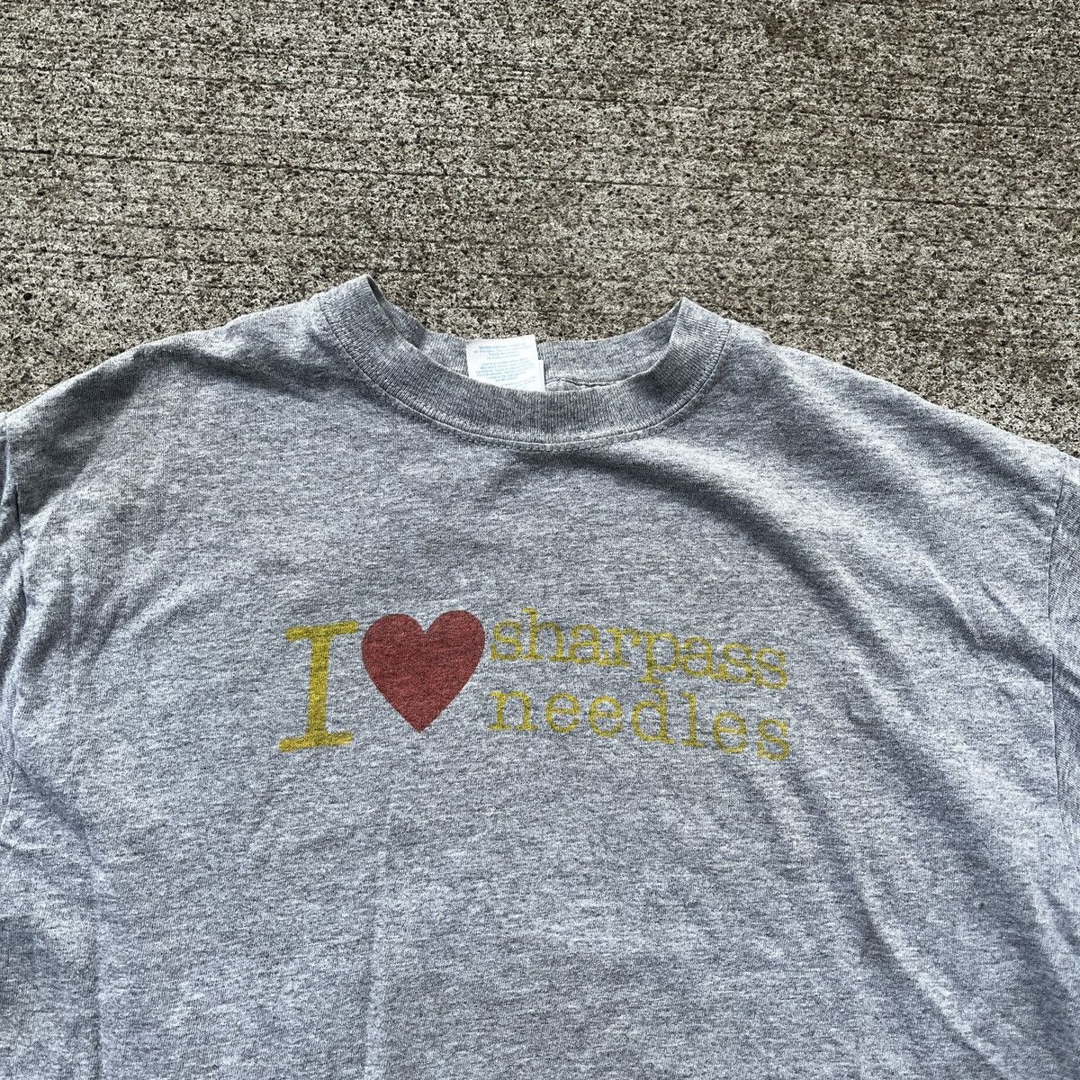 Vintage Vintage I Love Sharp Ass Needles T-Shirt Tattoo M Size US M / EU 48-50 / 2 - 2 Thumbnail