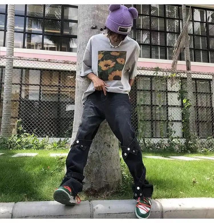 Y2k baggy denim jeans
