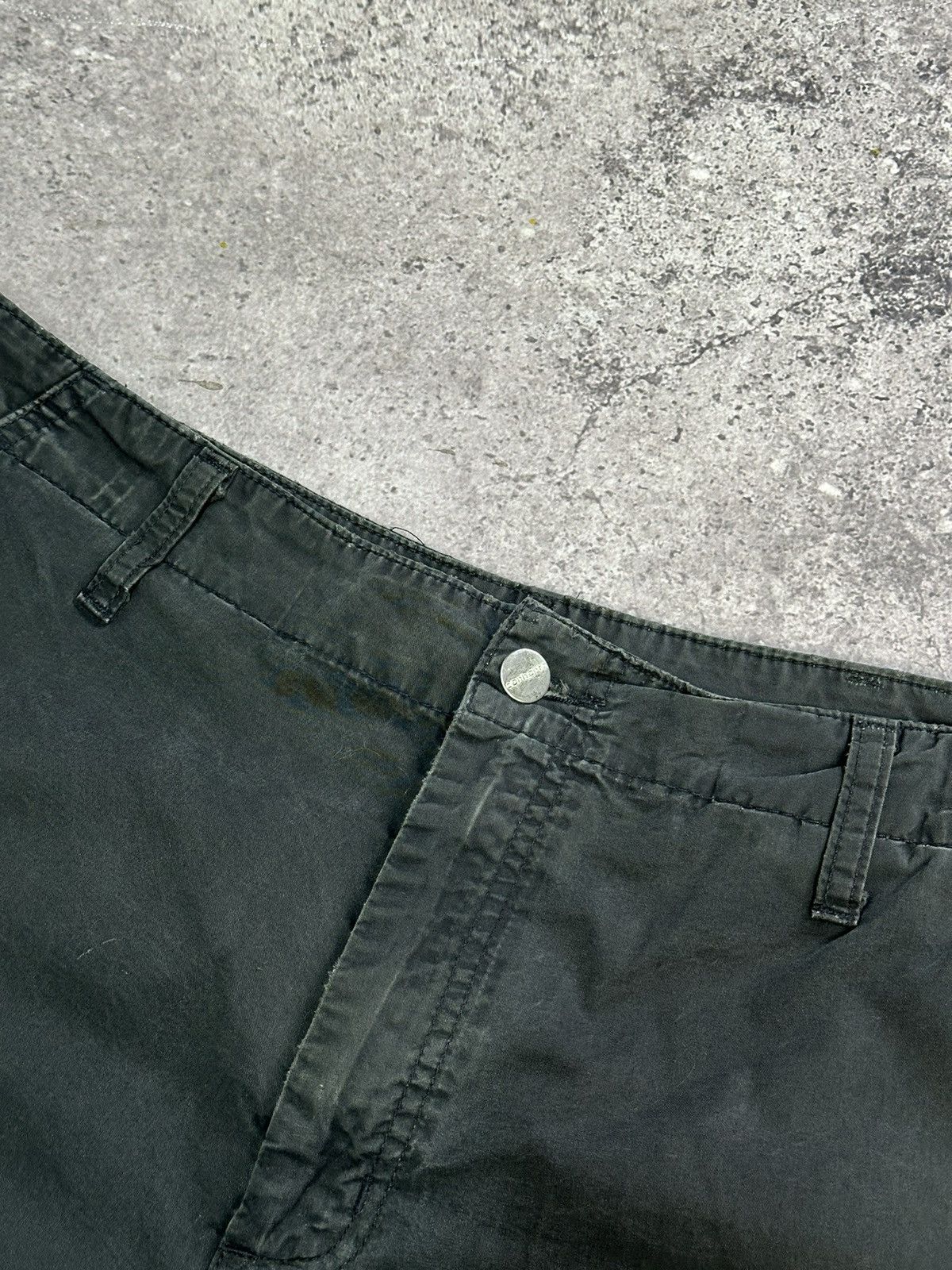 Carhartt Vintage Carhartt Cargo Distressed Pants Faded Gray Y2K Size US 33 - 5 Thumbnail
