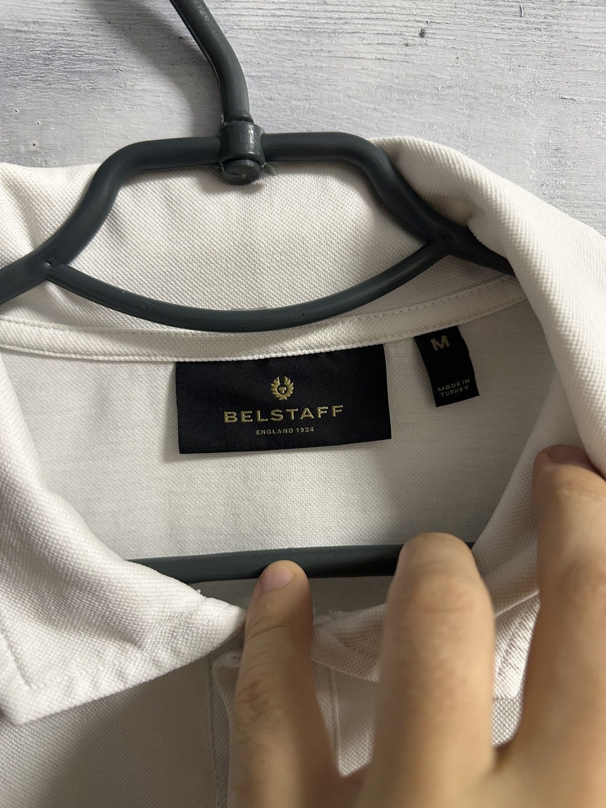 Belstaff Rare Luxury Polo Belstaff Patch program small logo Size US M / EU 48-50 / 2 - 4 Thumbnail