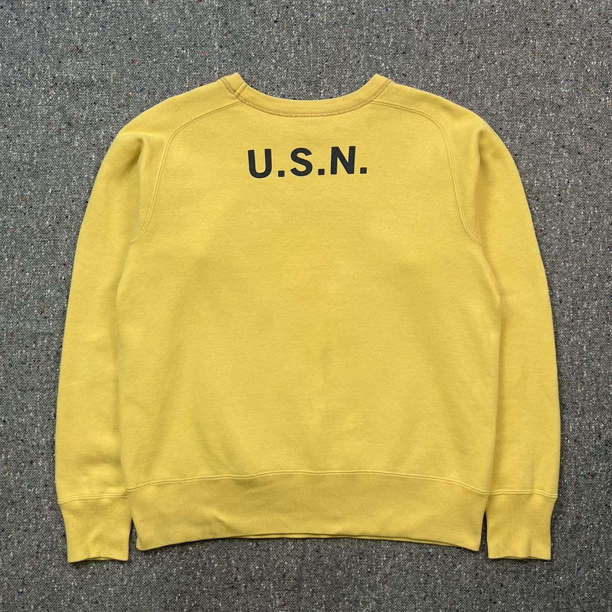 Buzz Rickson's Buzz Rickso’n US Navy (USN) Stencil Print Loopwheel Size US M / EU 48-50 / 2 - 4 Thumbnail