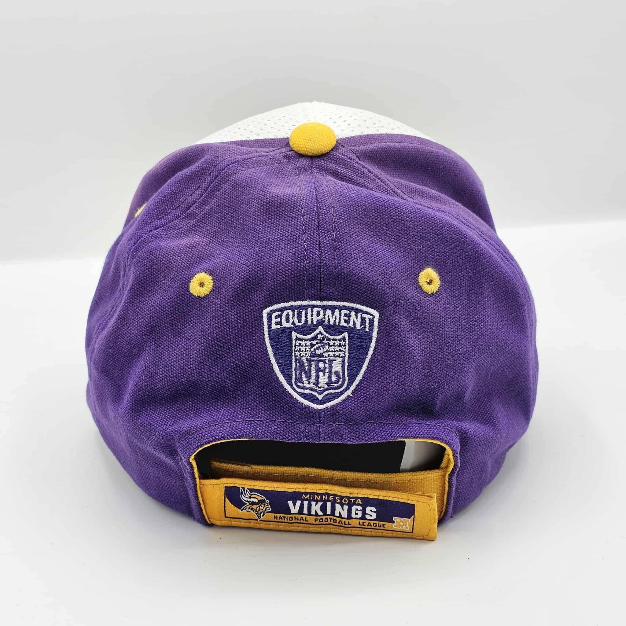 Vintage Minnesota Vikings Vintage Y2K Reebok Adjustable Hat Size ONE SIZE - 5 Thumbnail