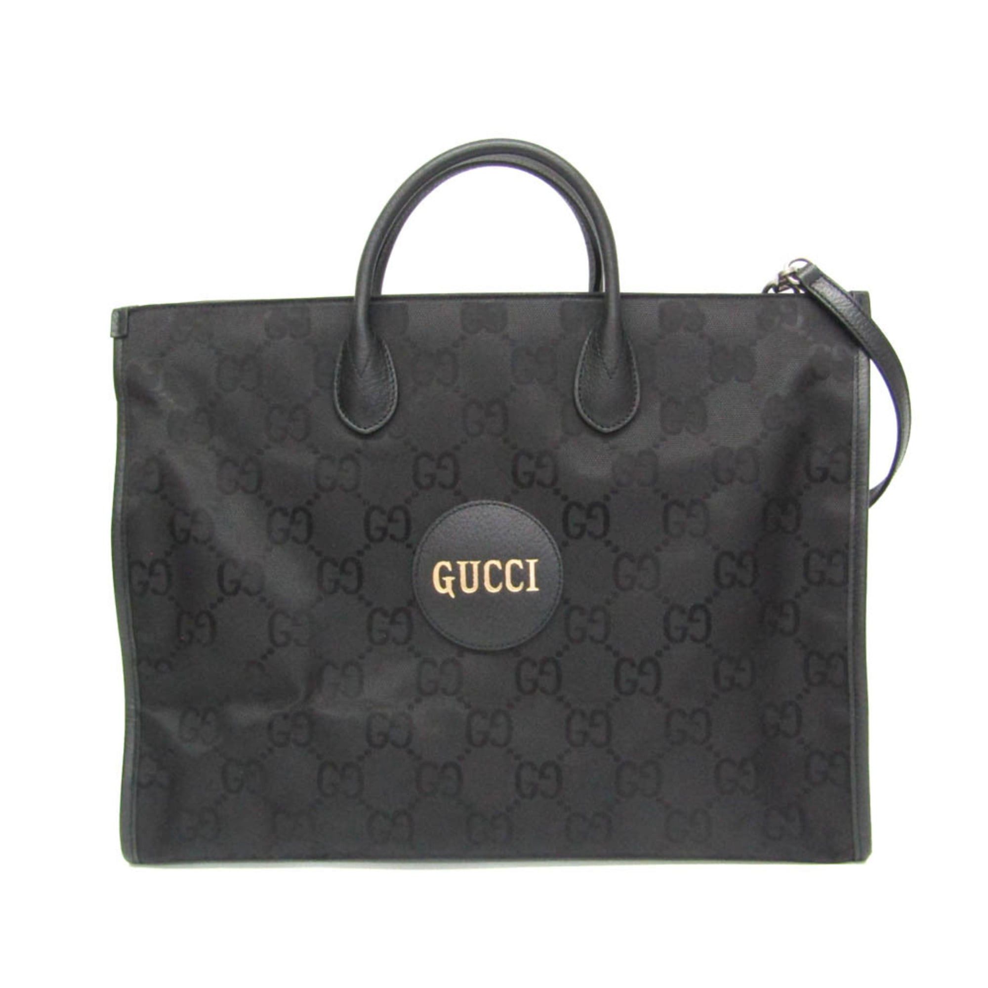 Gucci Gucci Off The Grid GG 630353 Men,Women Nylon Canvas,Leather Handbag,Shoulder Bag Black Size ONE SIZE - 1 Thumbnail