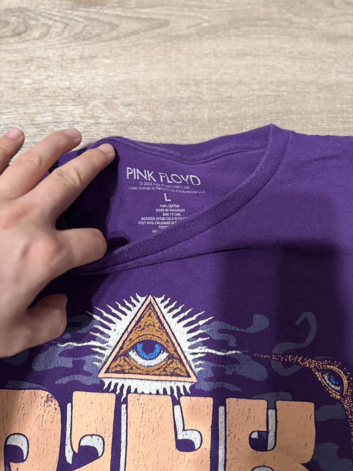 Pink Floyd Vintage Band Tee Size US L / EU 52-54 / 3 - 2 Thumbnail