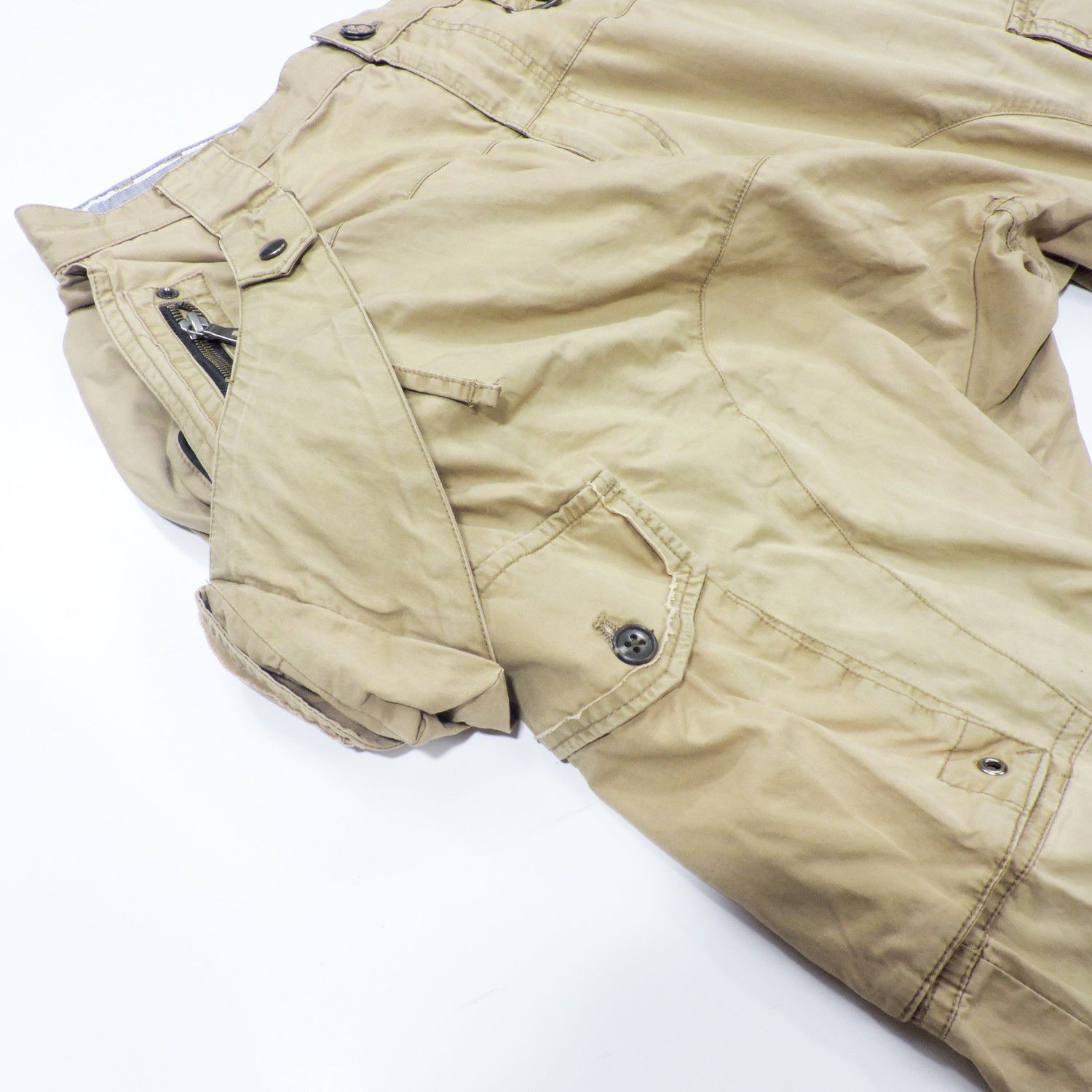 PPFM PPFM DESTRUCTPRODUCT PARACHUTE MULTI POCKET CARGO PANTS Size US 30 / EU 46 - 7 Thumbnail
