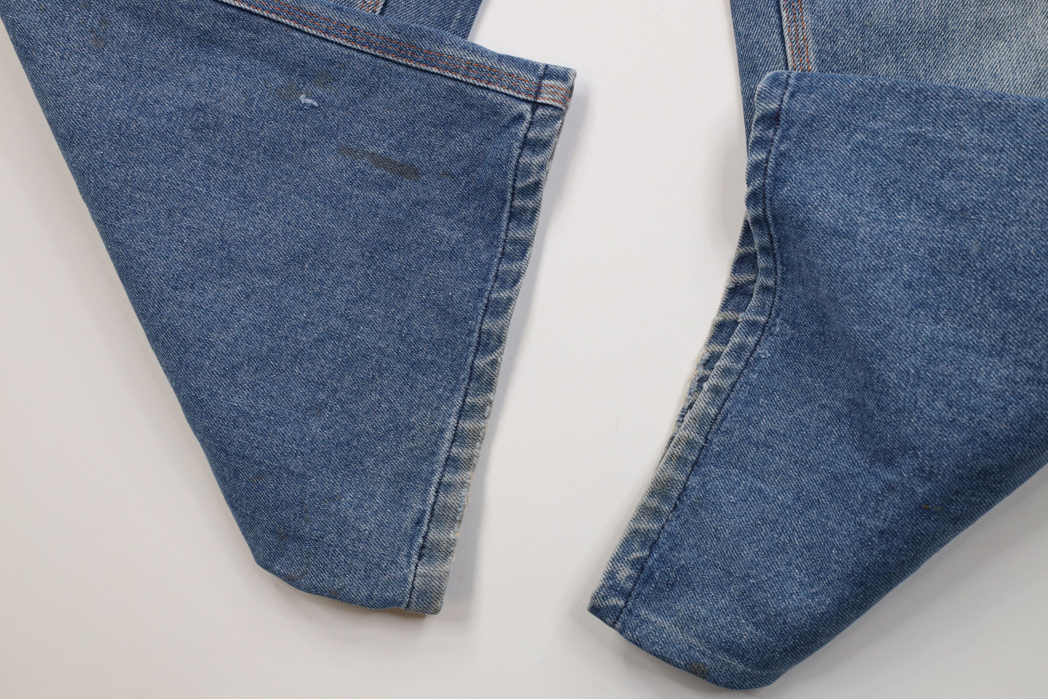 Big Mac Vintage 90s Big Mac Baggy Wide Leg Denim Jeans Blue USA Size US 38 / EU 54 - 7 Thumbnail