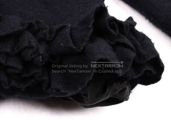 Comme des Garcons Comme Des Garcons Black Vintage Lace Design Top Size S / US 4 / IT 40 - 7 Thumbnail