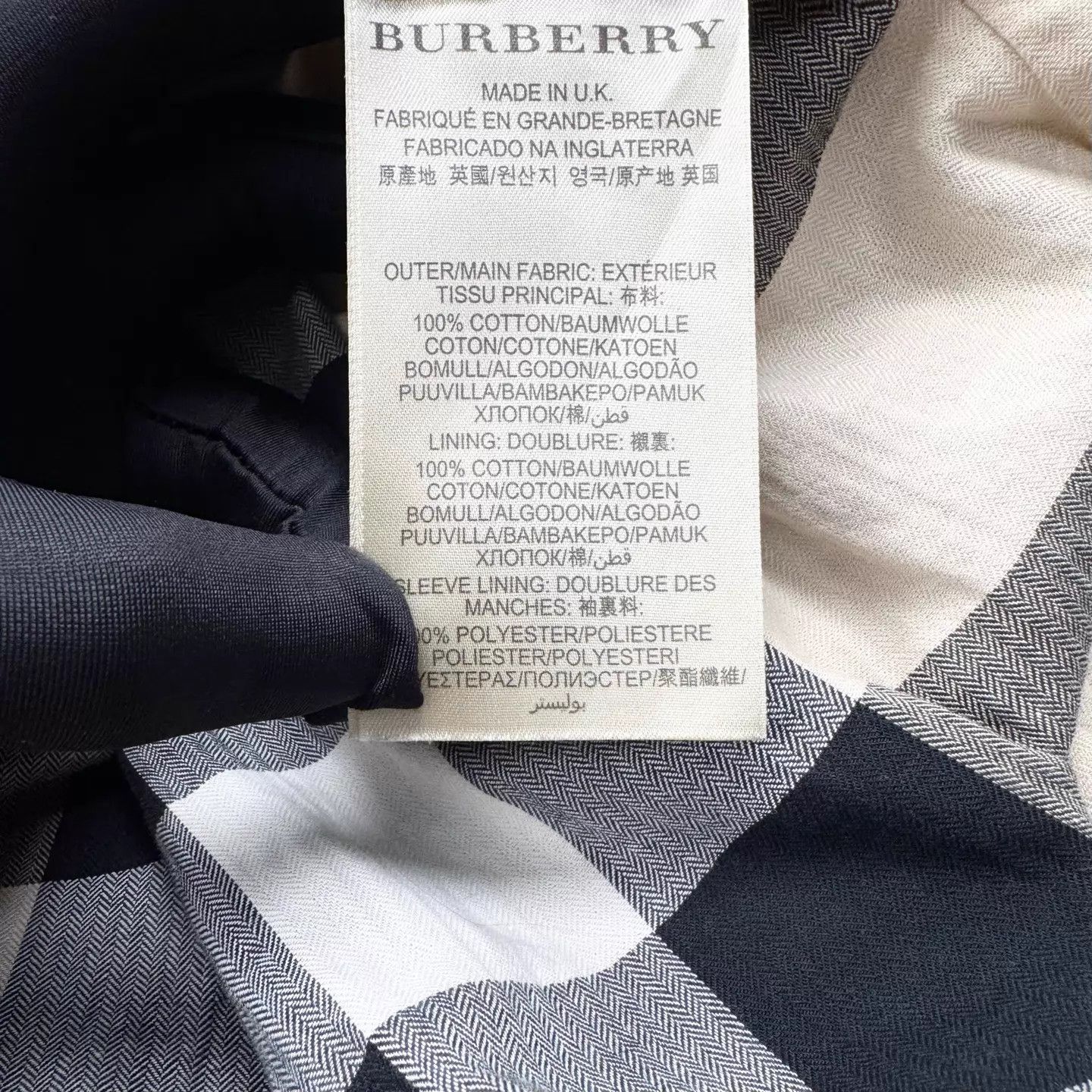 Burberry Burberry Black Multi-Pocket Single-Breasted Leather Blazer Size US XL / EU 56 / 4 - 6 Thumbnail