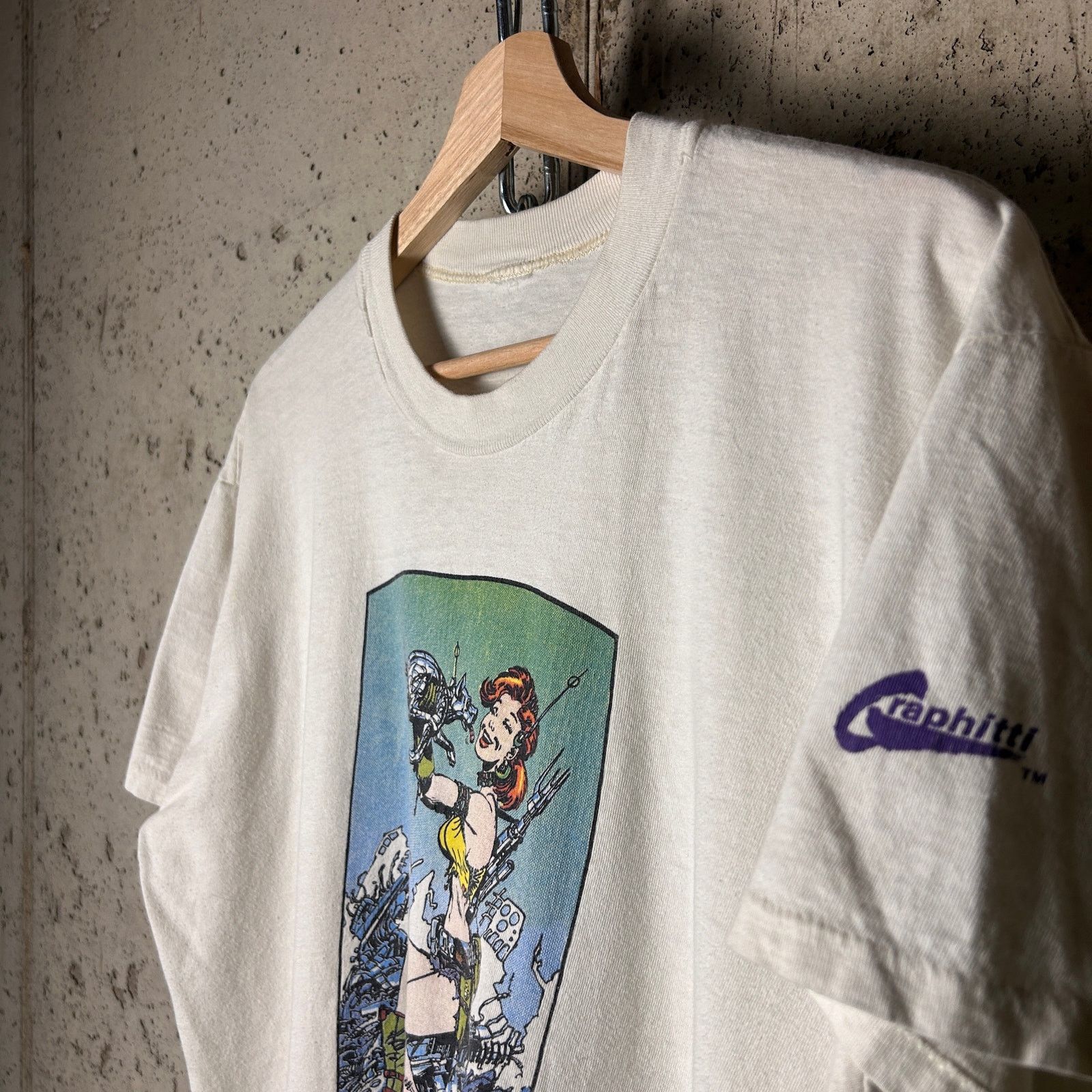 Other RARE Moebius Graphitti Comics DC 80s Single Stitch Shirt L Size US L / EU 52-54 / 3 - 2 Thumbnail