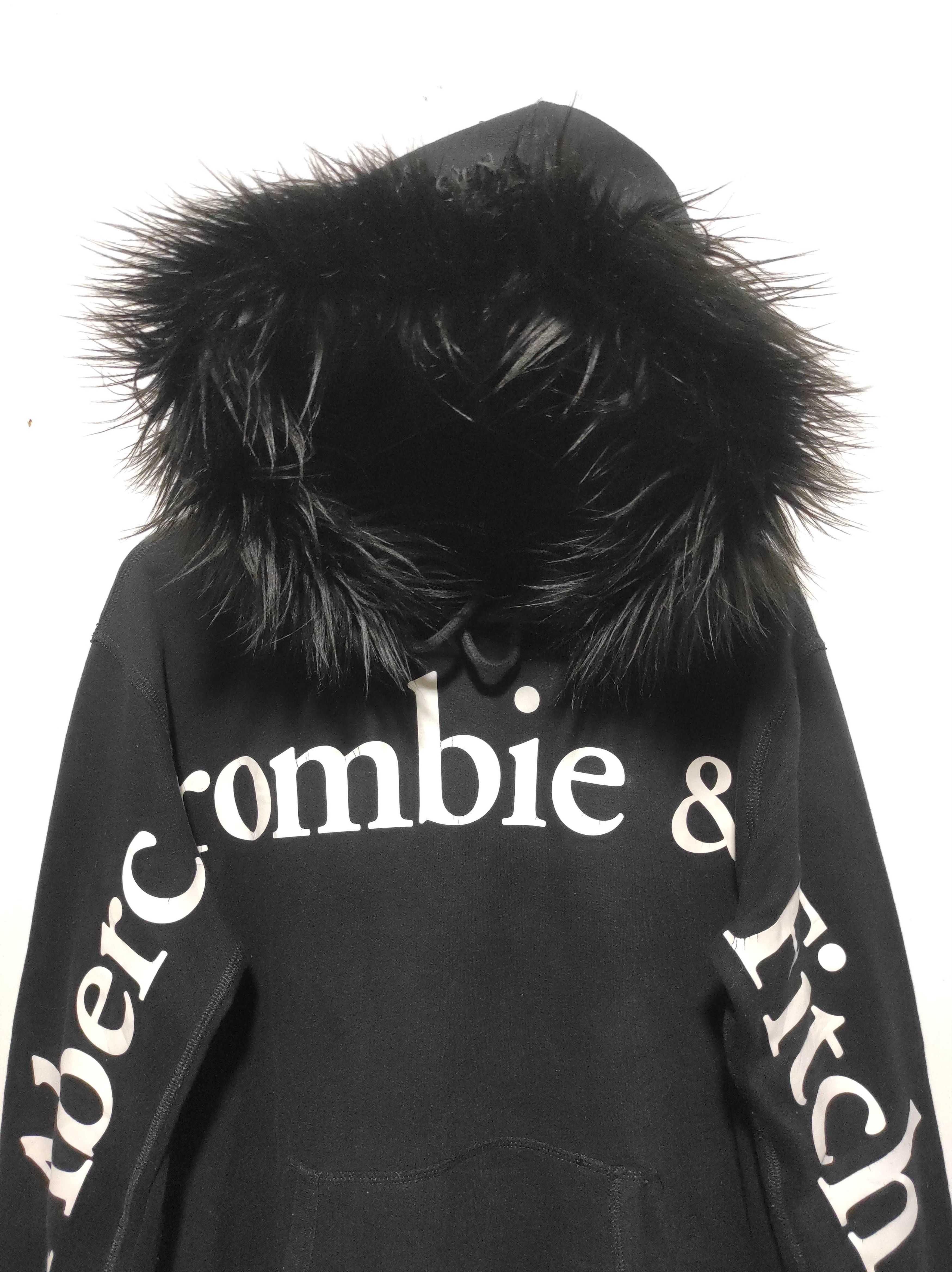 Abercrombie & Fitch Abercrombie & Fitch big logo fur hoodie LGB style Size US M / EU 48-50 / 2 - 3 Thumbnail