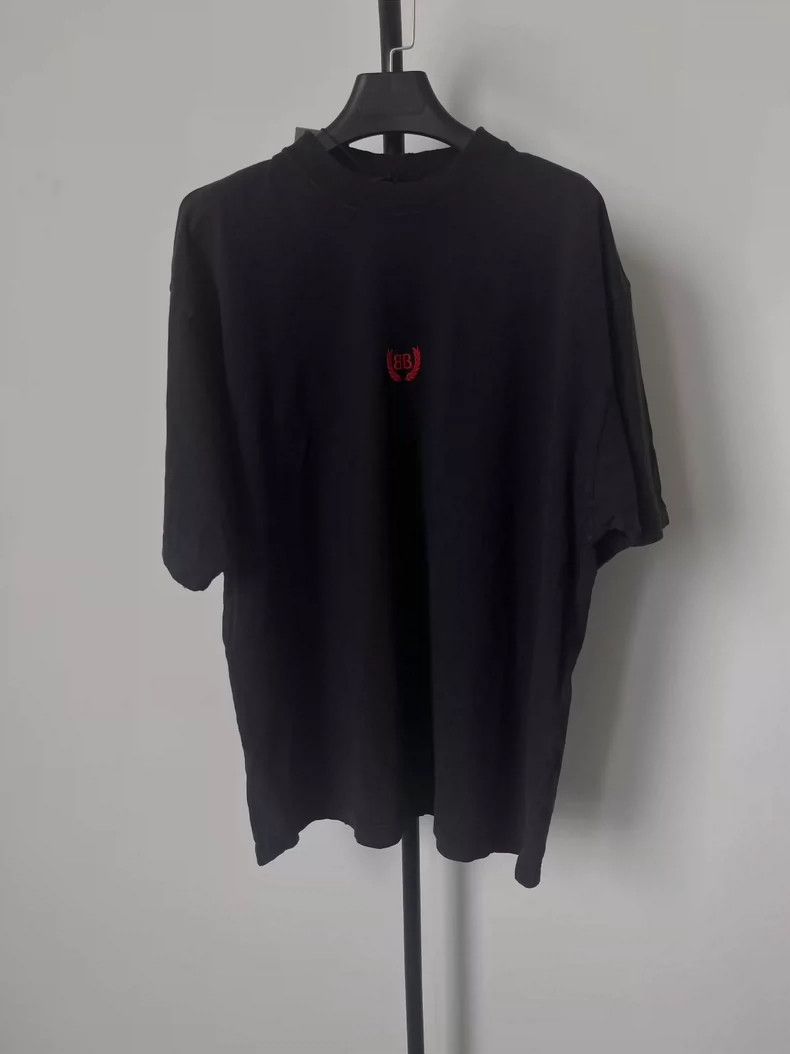 Balenciaga Balenciaga Faded Jersey short sleeve T-shirt Size US M / EU 48-50 / 2 - 1 Thumbnail