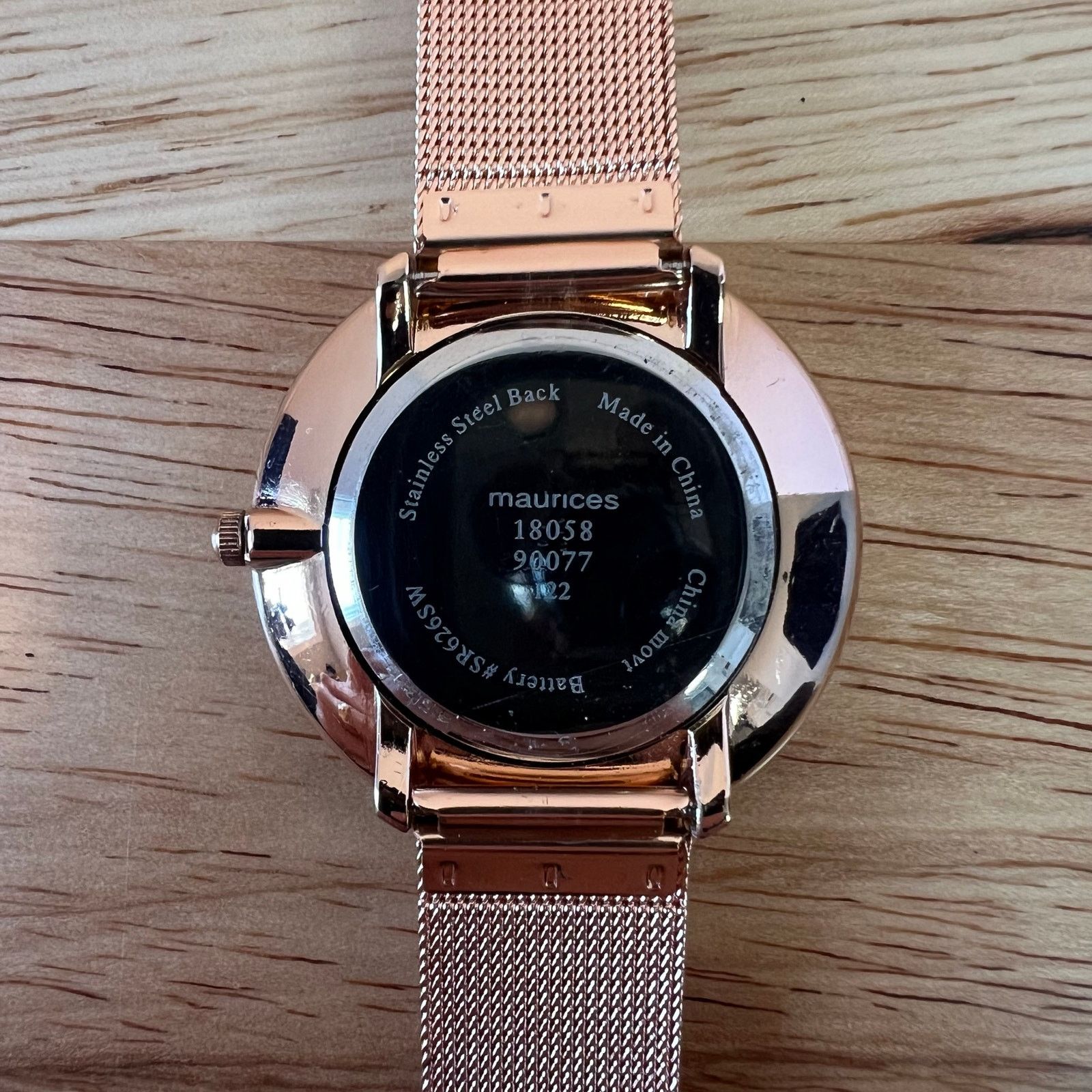 Other Maurices Rose Gold Quartz Watch – Minimalist Dial Size ONE SIZE - 8 Thumbnail
