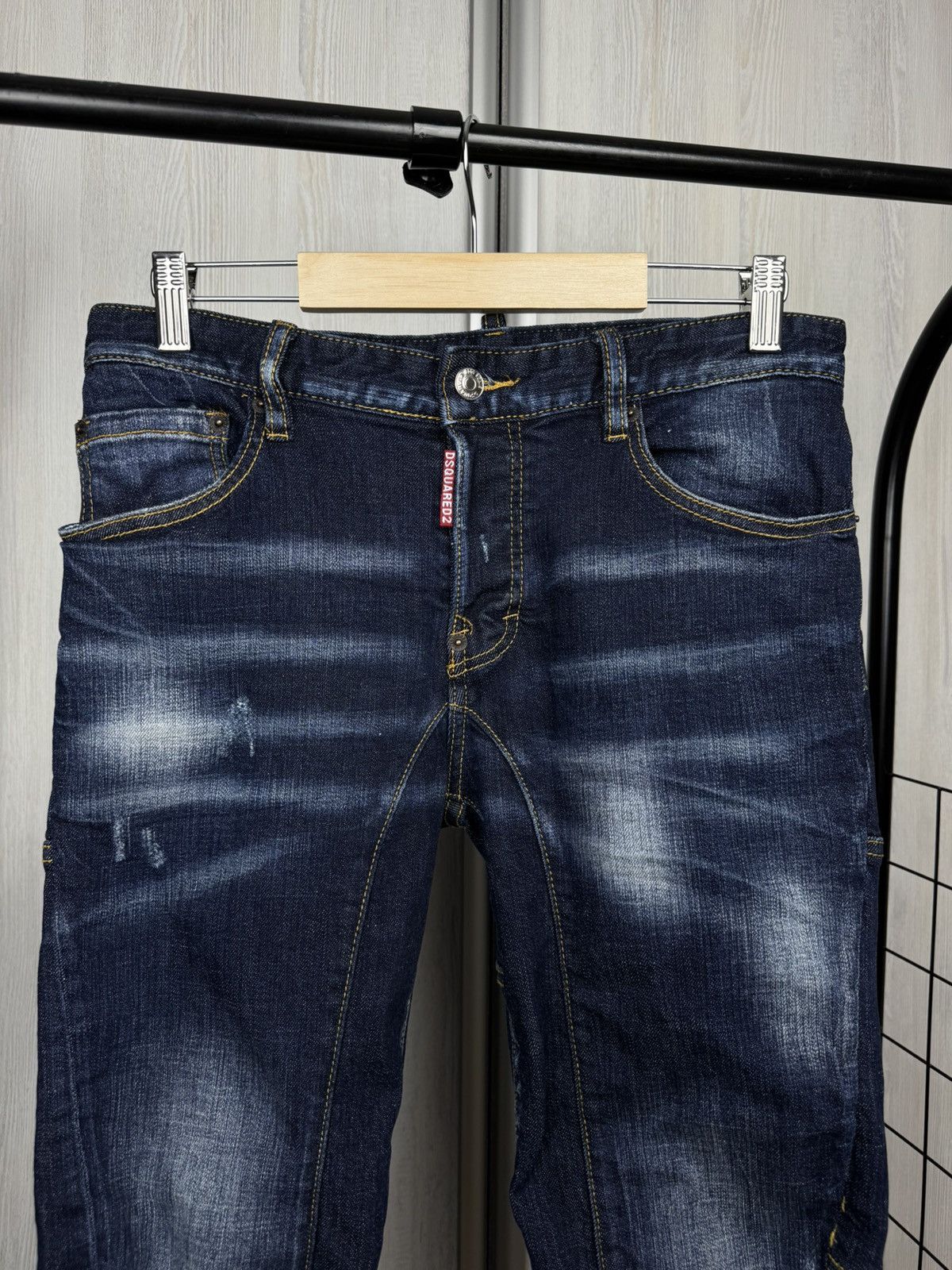 Dsquared2 Dsquared2 classic kenny twist jeans faded distressed Size US 30 / EU 46 - 3 Thumbnail