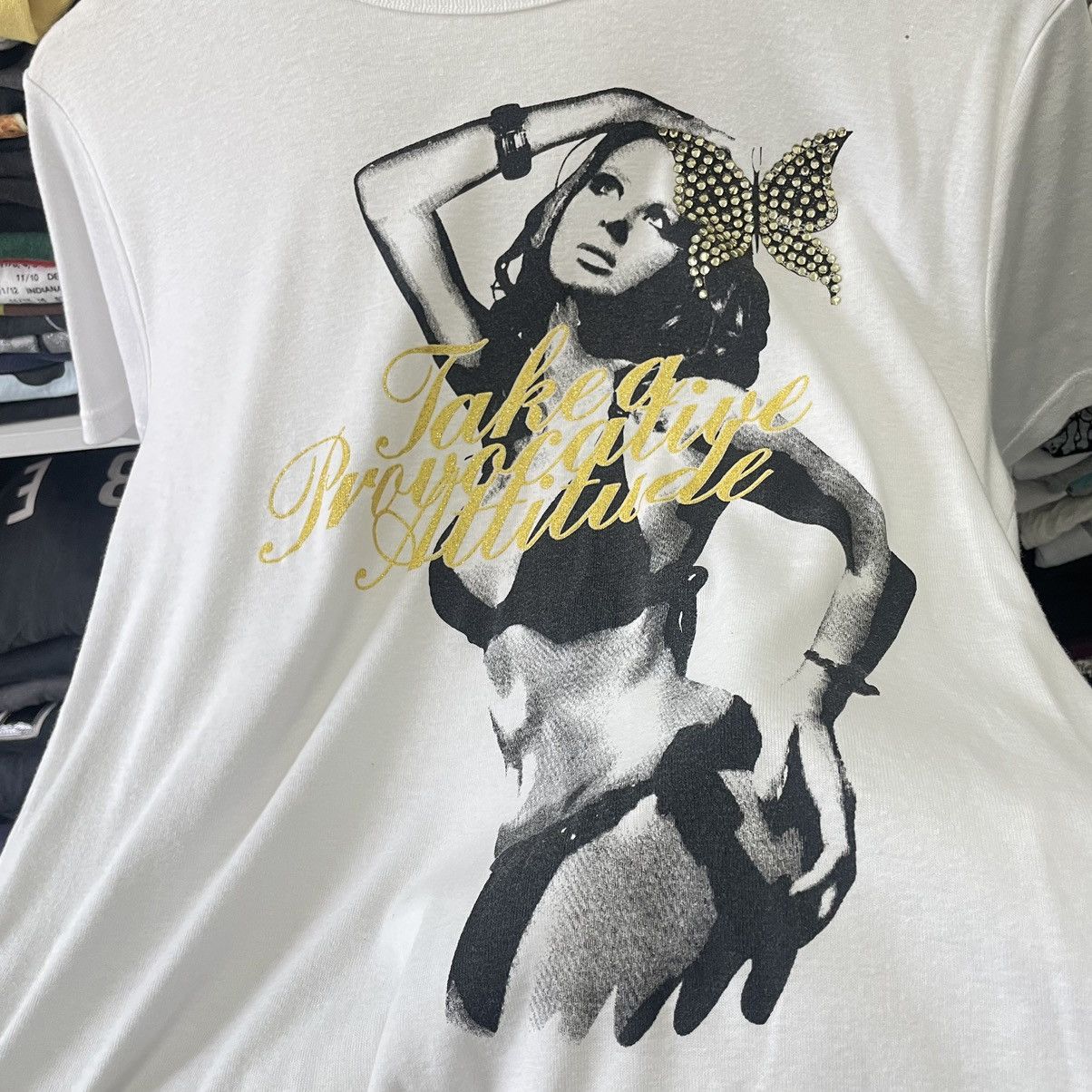 Hysteric Glamour 🇯🇵 SEMANTIC DESIGN SEXY LADIES HYSTERIC GLAMOUR INSPIRED TEES Size XS / US 0-2 / IT 36-38 - 3 Thumbnail