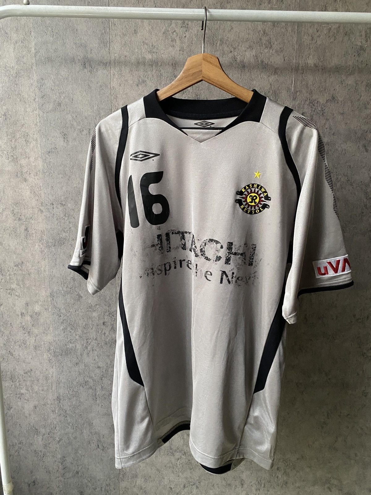 Japanese Brand × Vintage 2009/2010 Kashiwa Reysol J.League Jersey Size US L / EU 52-54 / 3 - 1 Thumbnail