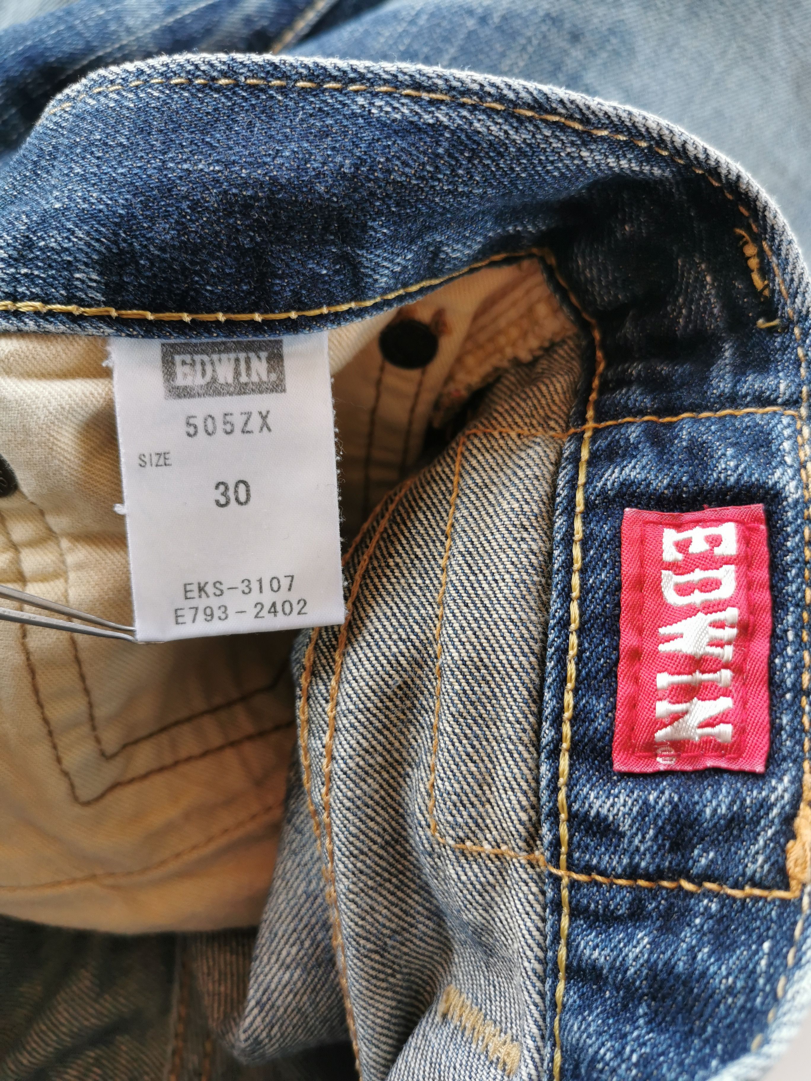 Edwin Edwin 505 zx Selvedge Denim Jeans Size US 32 / EU 48 - 11 Thumbnail