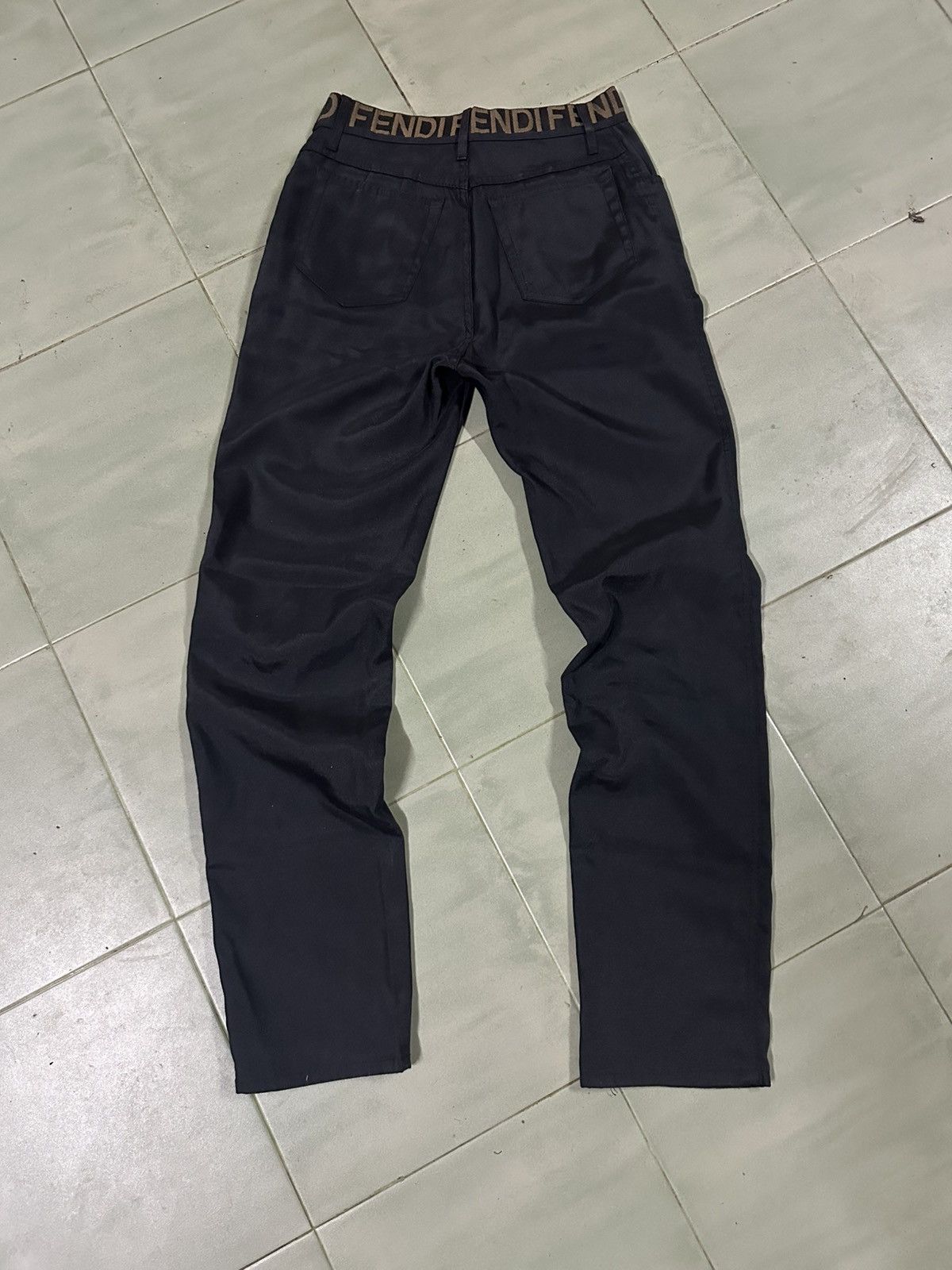 Fendi × Vintage RARE 🔥 VINTAGE FENDI JEANS Size 29" - 2 Thumbnail