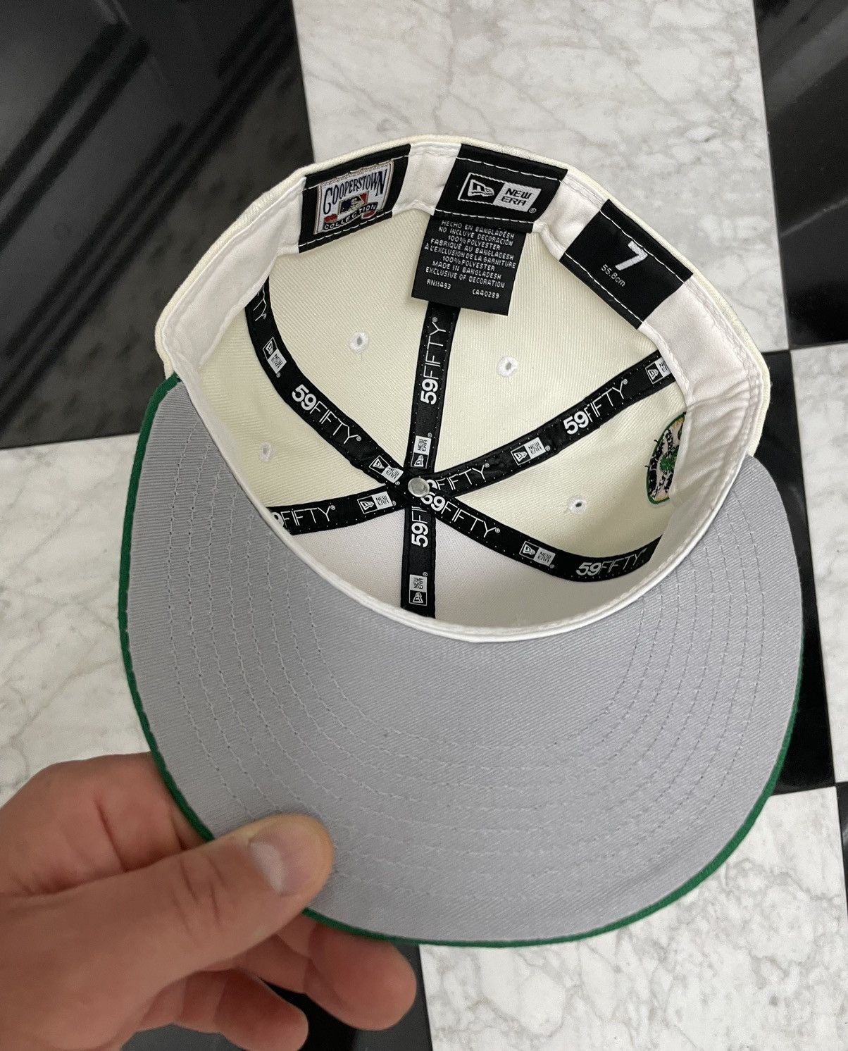 New Era 🔥 Exclusive A’s fitted hat size 7 Size ONE SIZE - 4 Thumbnail