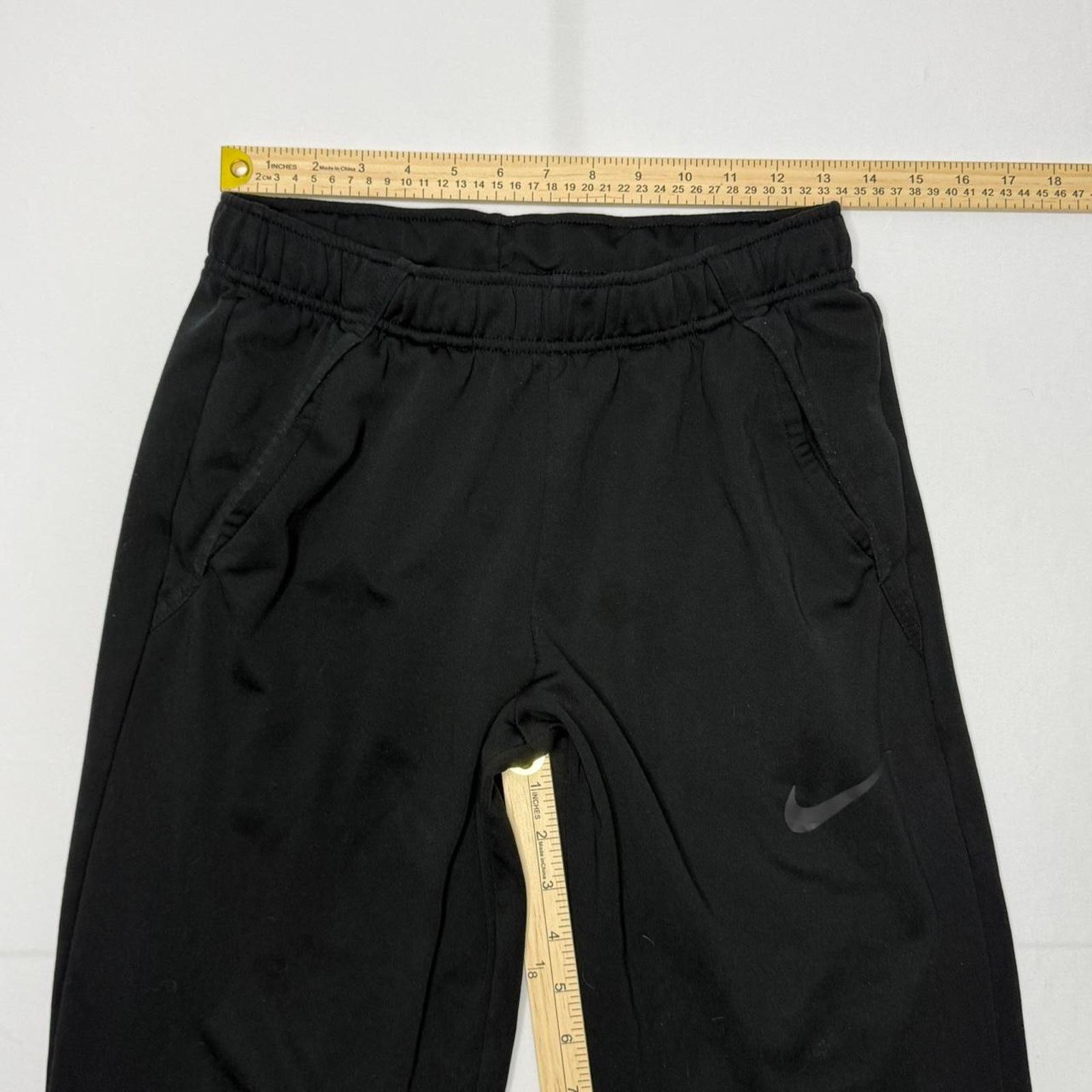Nike Nike Dri-FIT Black Training Pants Small Lightweight Stretch Size US 34 / EU 50 - 6 Thumbnail