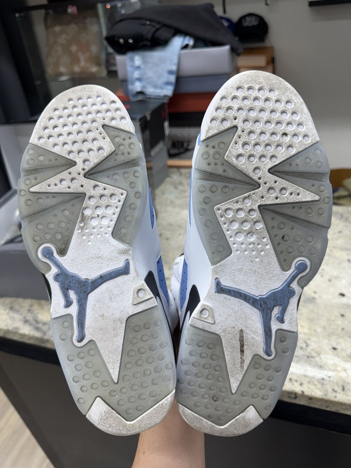 Jordan Brand Jordan 6 White UNC White Size US 10 / EU 43 - 5 Thumbnail
