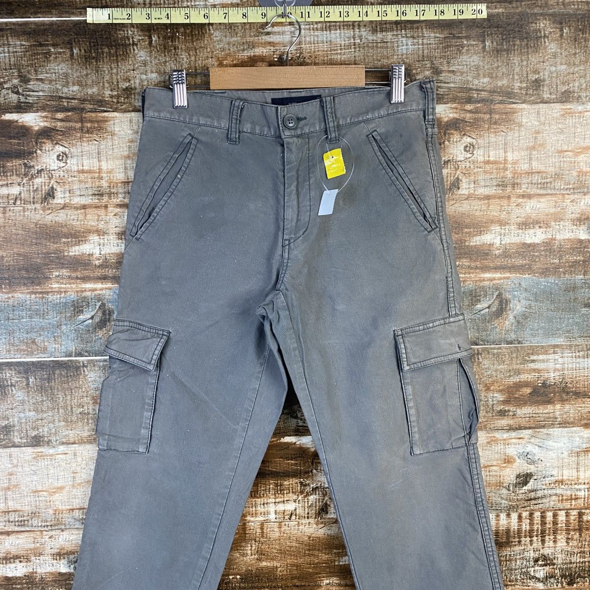 Global Work DL Global Work Gray Cargo Multipocket Pants #C1124 Size US 28 / EU 44 - 2 Thumbnail