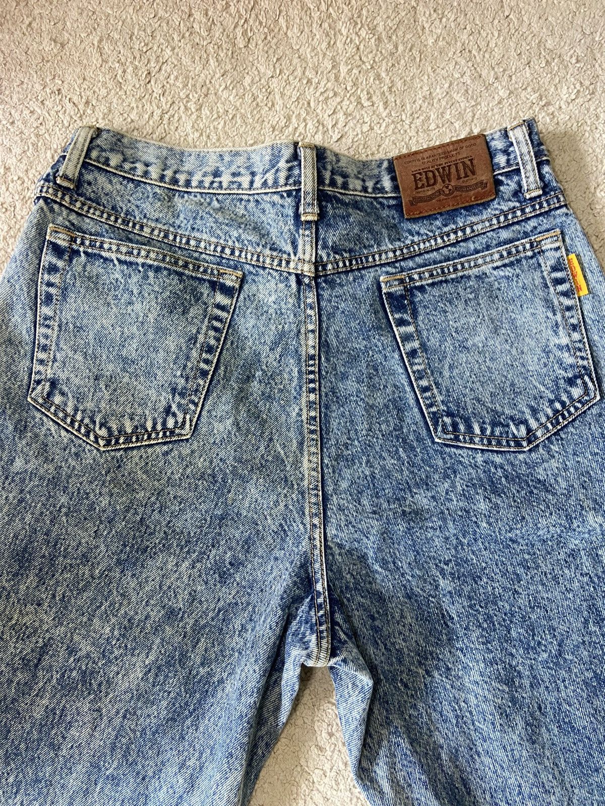 Edwin × Vintage Edwin Acid Wash Jeans Size US 32 / EU 48 - 2 Thumbnail