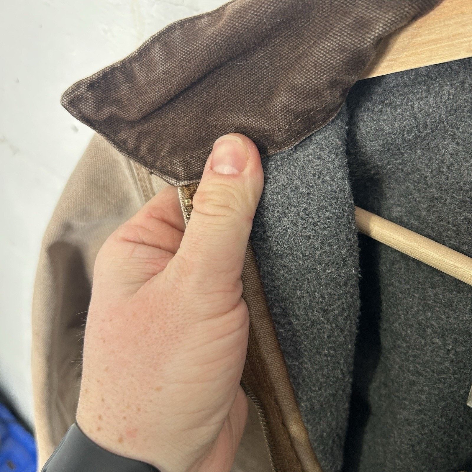 Carhartt Y2K Carhartt Sherpa-Lined Detroit Jacket “Brown” YYJ97 BRN Size XS / US 0-2 / IT 36-38 - 12 Thumbnail