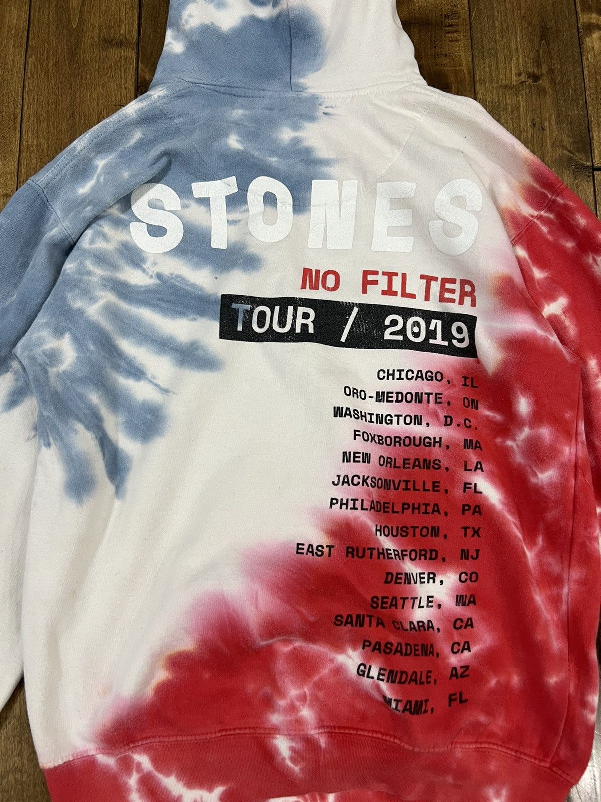 The Rolling Stones Rolling Stones Tie Dye Hoodie Size US M / EU 48-50 / 2 - 5 Thumbnail