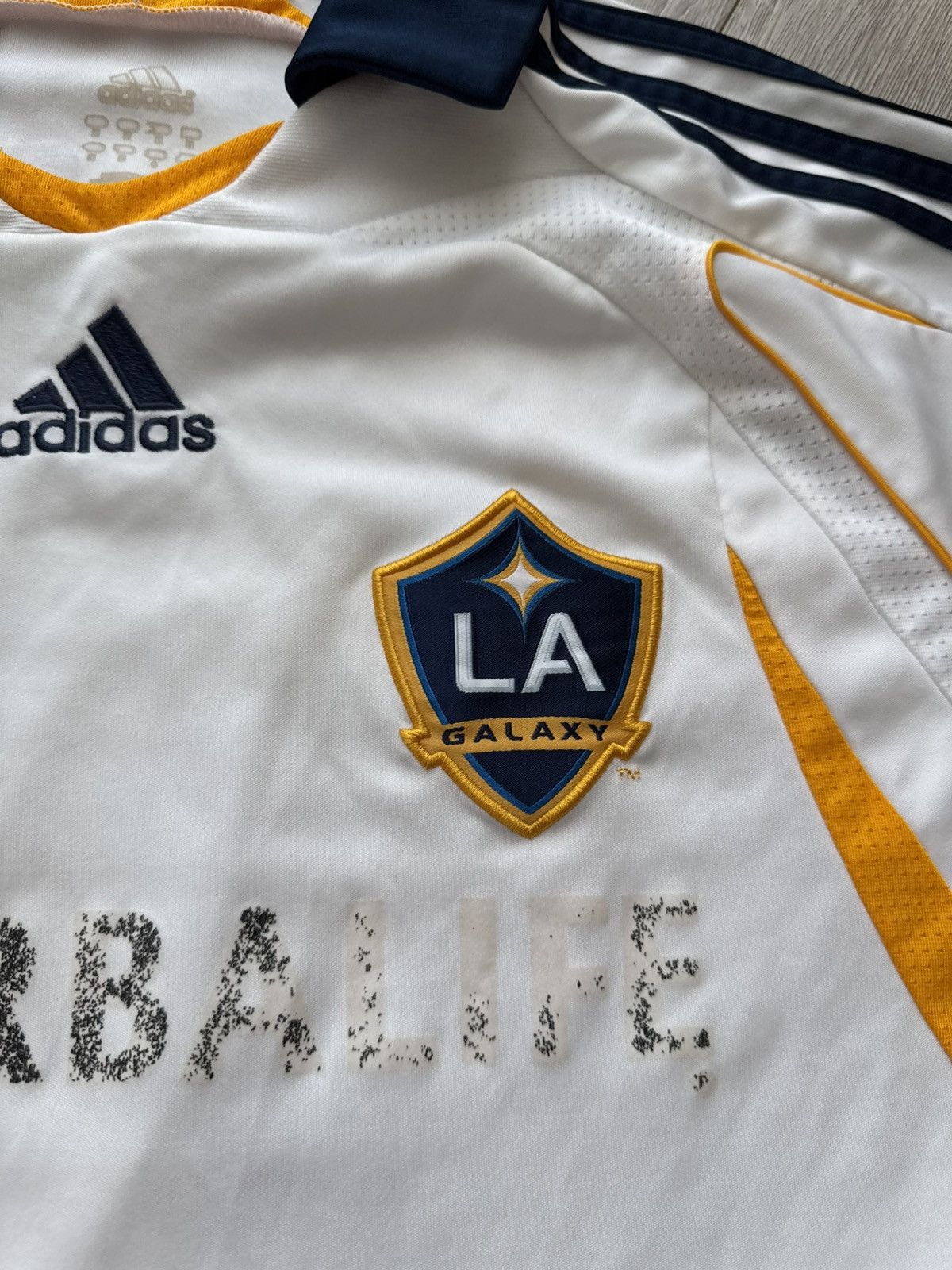 Adidas Adidas Vintage David Beckham 2007 LA Galaxy MLS Football Kit Size US M / EU 48-50 / 2 - 7 Thumbnail