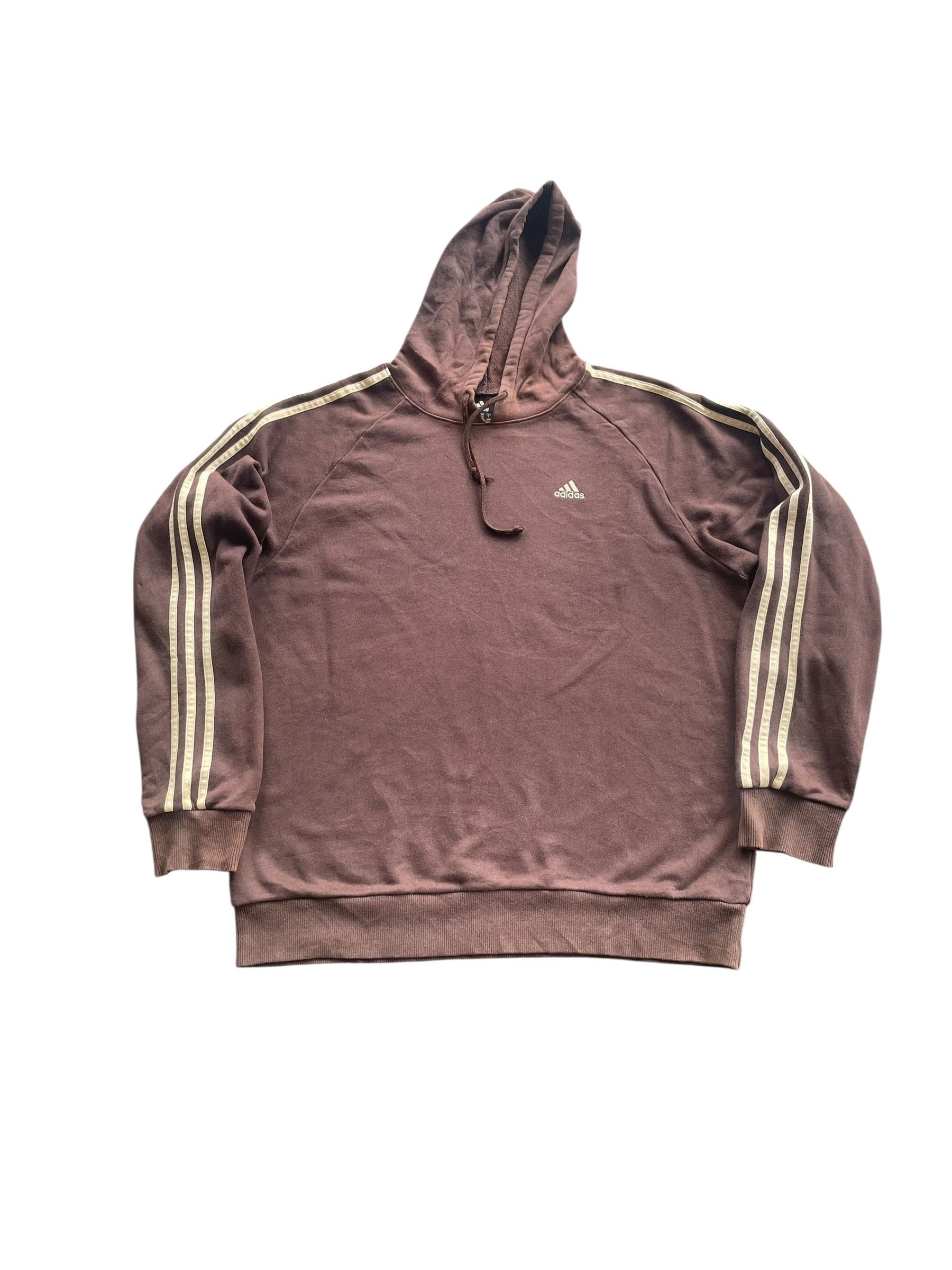 Adidas Vintage Adidas Hoodie Size US L / EU 52-54 / 3 - 1 Thumbnail