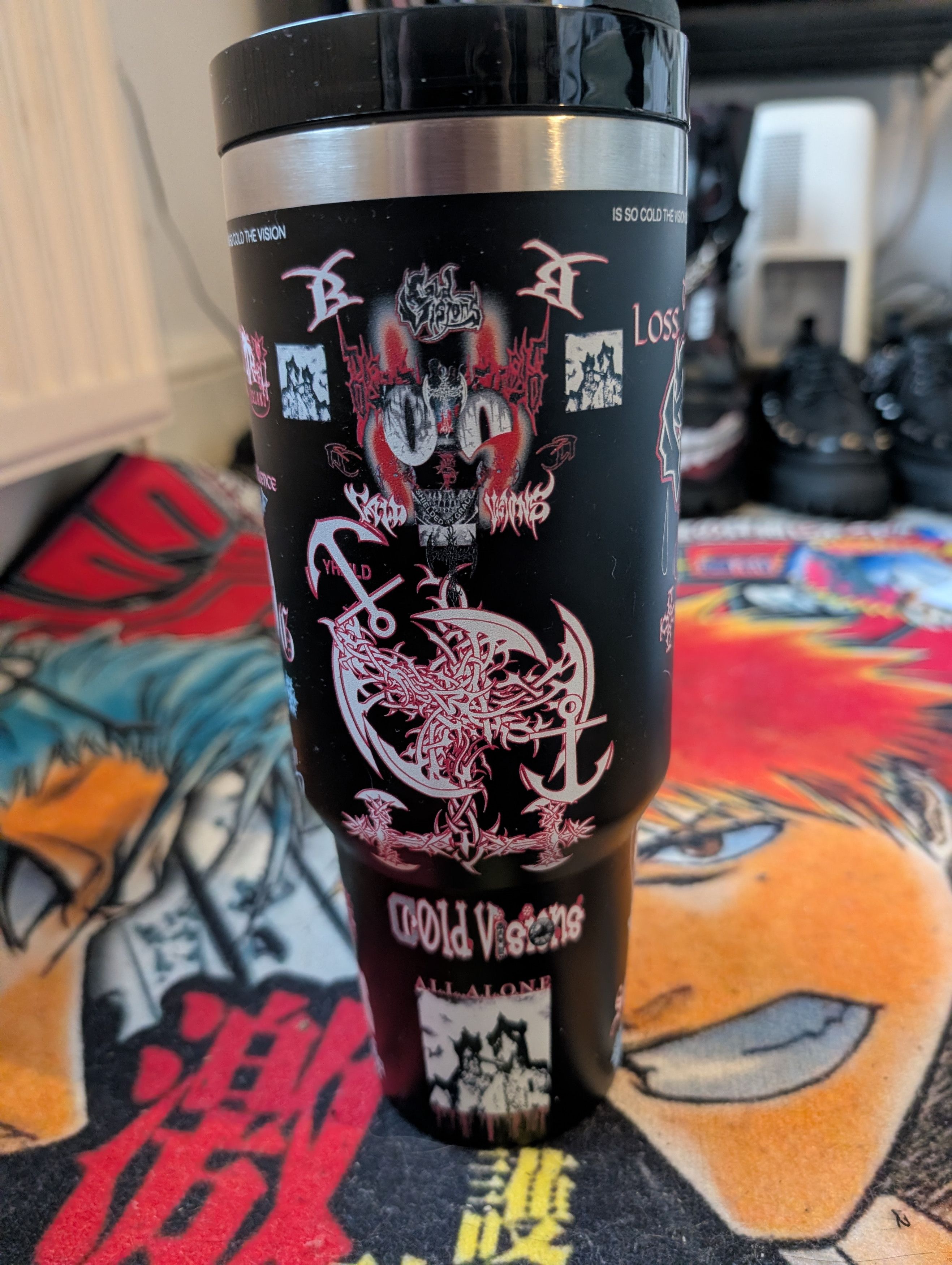 Drain Gang Bladee 2024 tumbler Size ONE SIZE - 3 Thumbnail