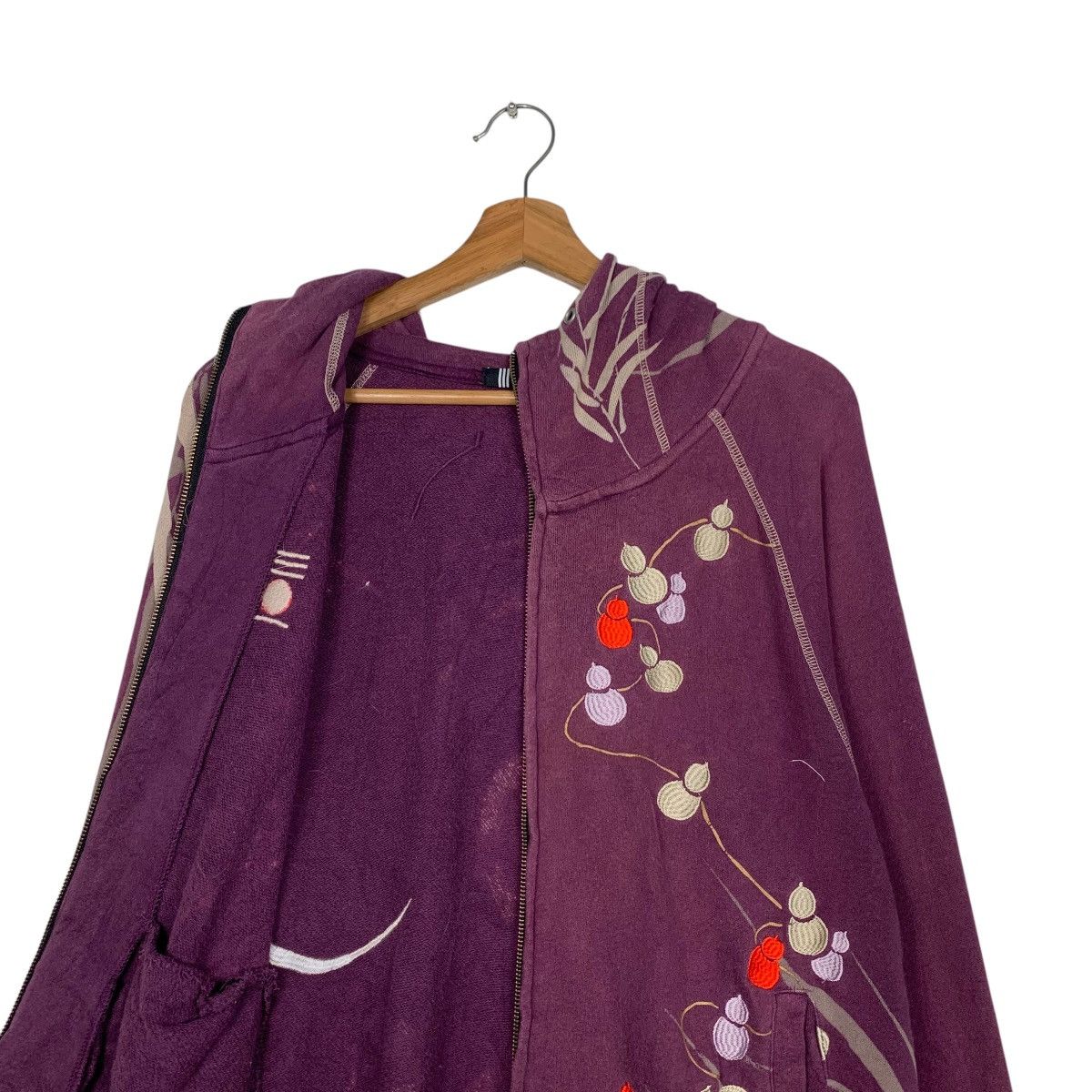 Japanese Brand SANMARUICHI Classic Traditional Zipper Hoodies #1912-C83 Size US M / EU 48-50 / 2 - 8 Thumbnail