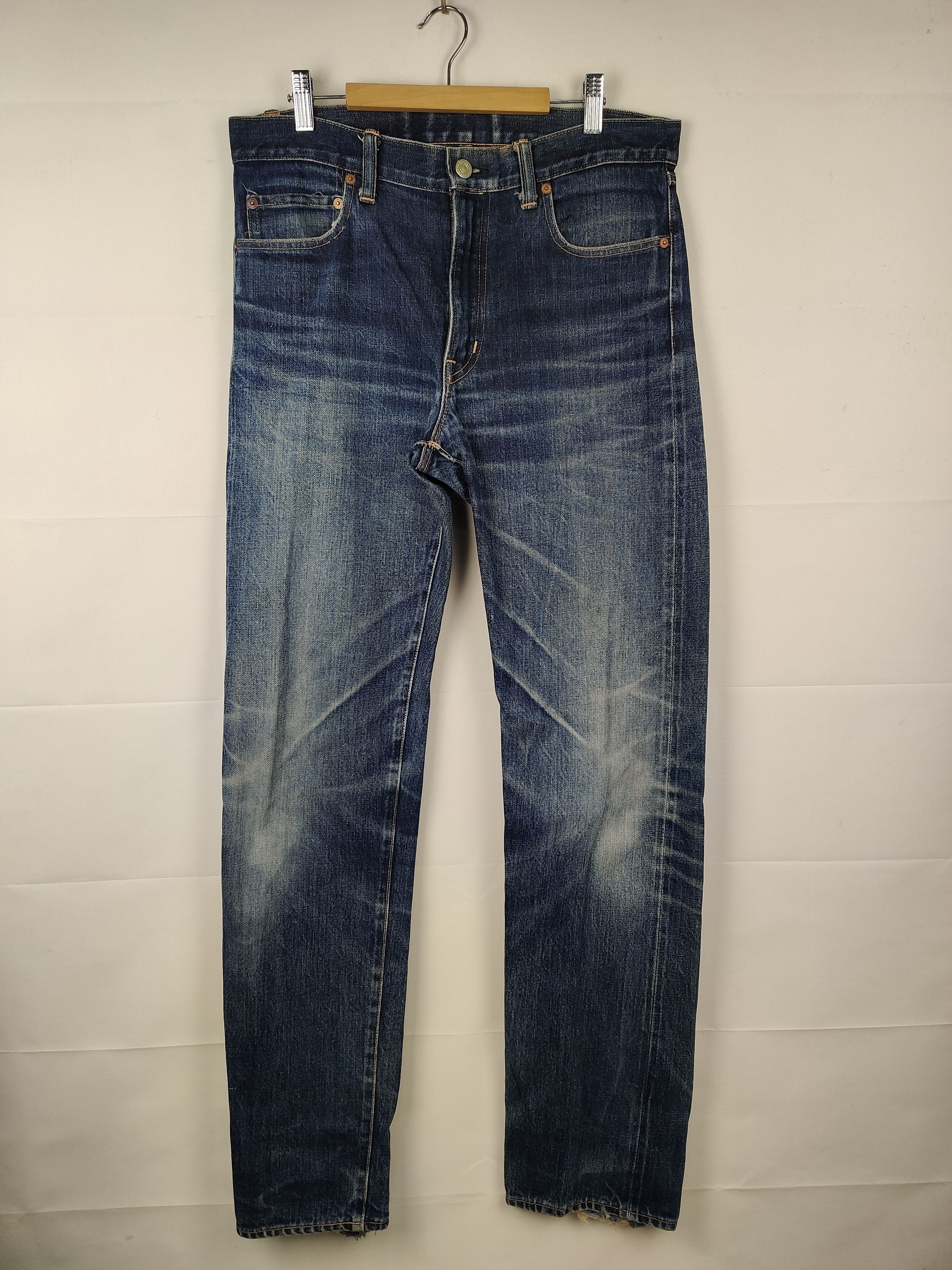 Blue Blue Japan Vintage Blue Blue Japan Indigo Selvedge Denim Pant Size US 32 / EU 48 - 1 Thumbnail
