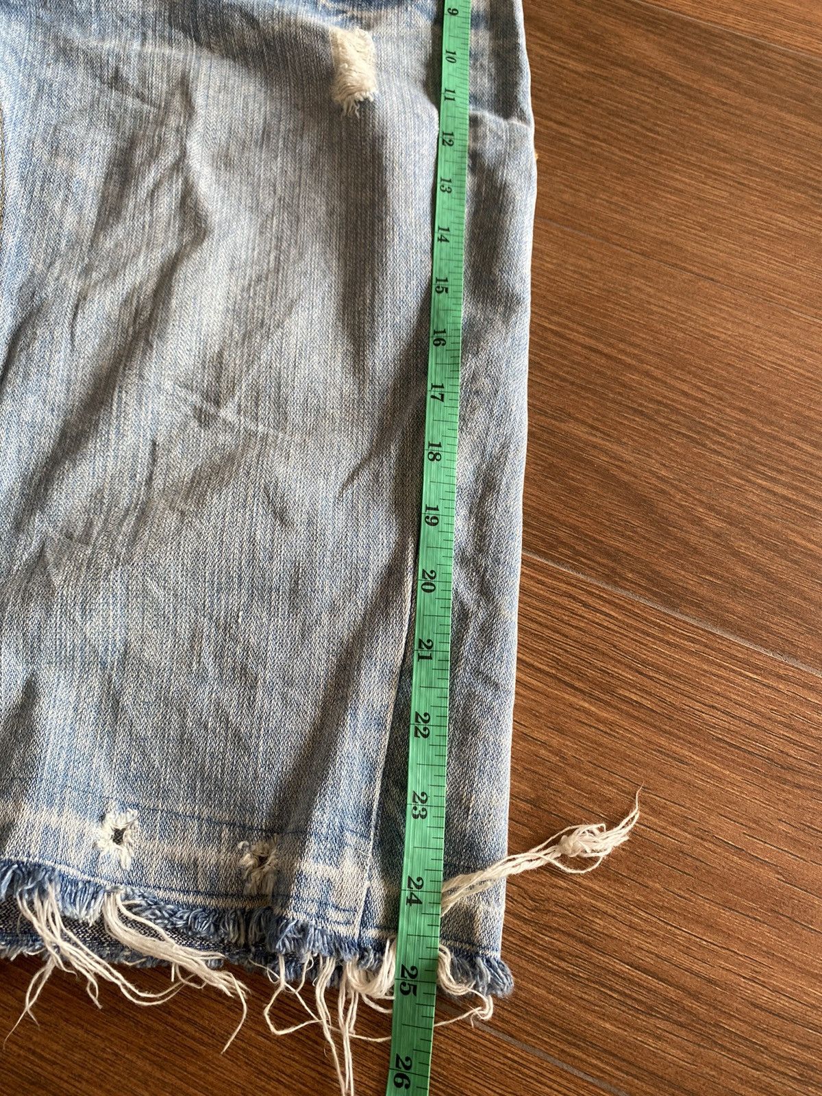 Denim & Co. × Japanese Brand Sukajan embroidery denim shorts pants Size US 36 / EU 52 - 13 Thumbnail