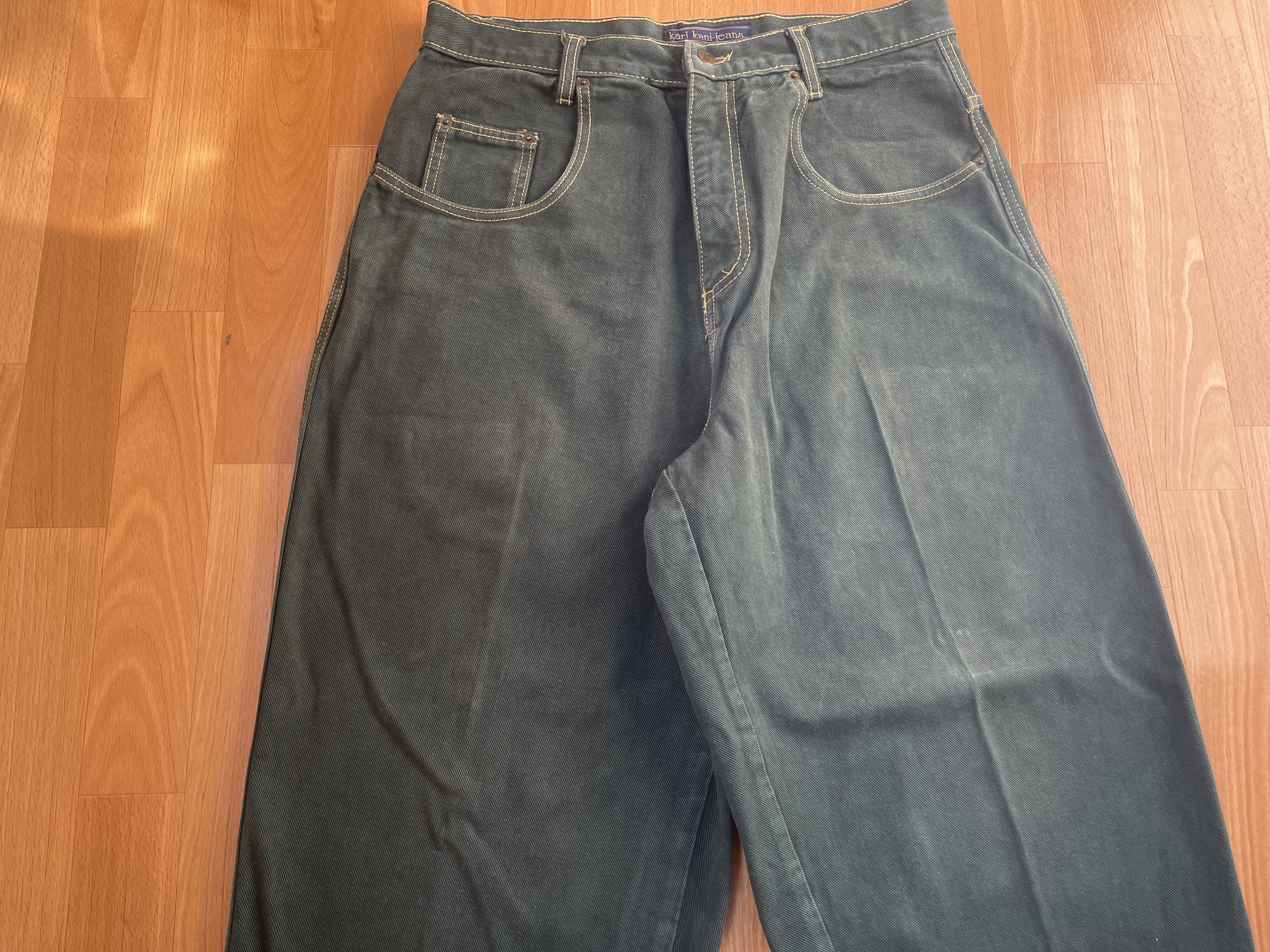 Karl Kani KARL KANI jeans, baggy, vintage Kani jeans, 90s hip hop W 32 Size US 32 / EU 48 - 11 Thumbnail