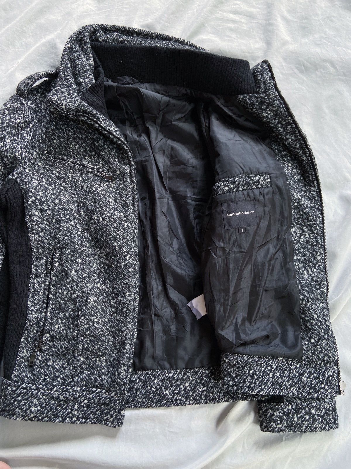 14th Addiction SEMANTIC DESIGN ARCHIVE MULTI ZIPPER BONO ZIP JACKET Size US S / EU 44-46 / 1 - 9 Thumbnail