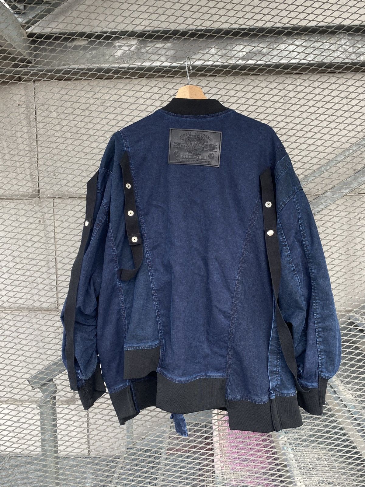 Diesel Mega Oversized Diesel Multipocket Deconstructed Bomber Size US S / EU 44-46 / 1 - 2 Thumbnail