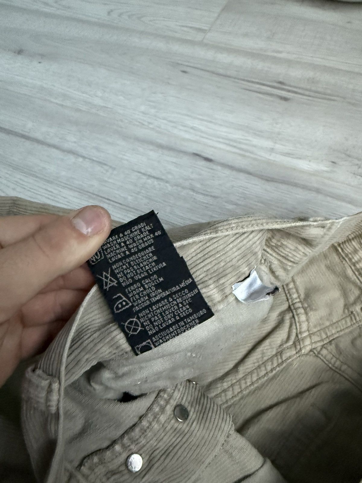 Massimo Osti × Stone Island × Vintage Vintage Velvet Pants Stone Island Size US 32 / EU 48 - 10 Thumbnail