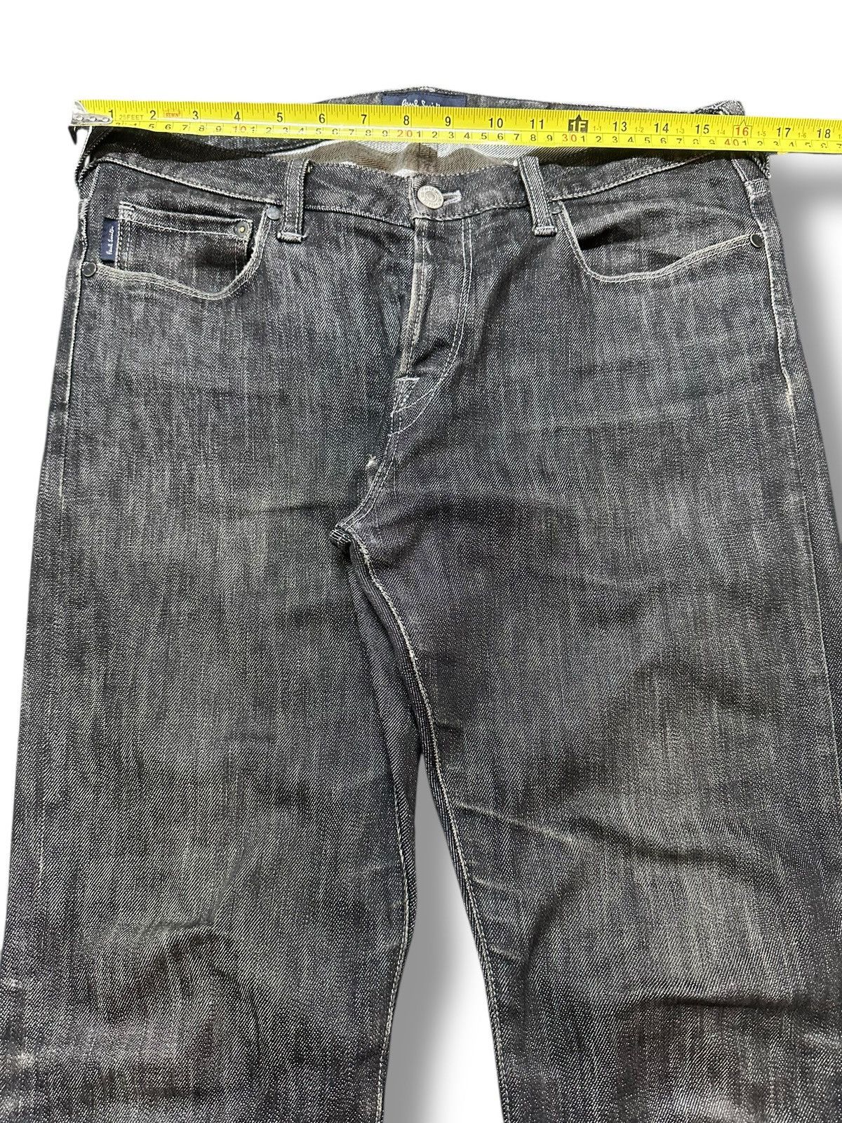 Japanese Brand Paul Smith Striked Jeans With Baggy Style and Faded Wash Size US 32 / EU 48 - 13 Thumbnail