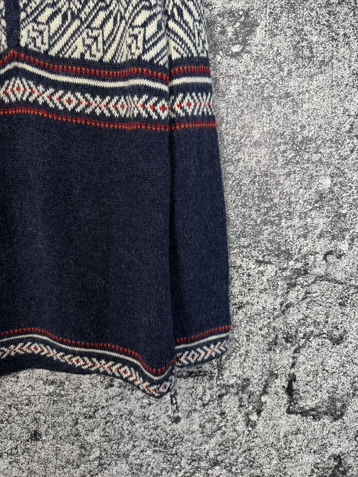 Vintage Attelier De Alpaca Arte 1/4 Zip Wool Sweater Ski Lodge Sz M Size US M / EU 48-50 / 2 - 5 Thumbnail