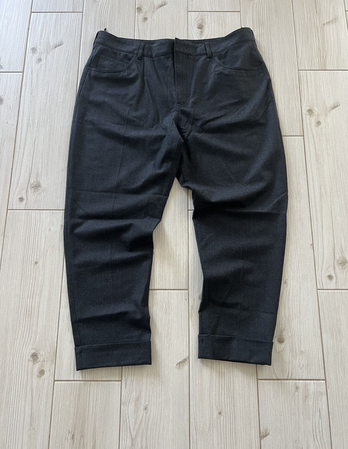 Prada Prada Wool Trousers Dark Grey Men’s Casual Pants 32 Size Size US 32 / EU 48 - 3 Thumbnail