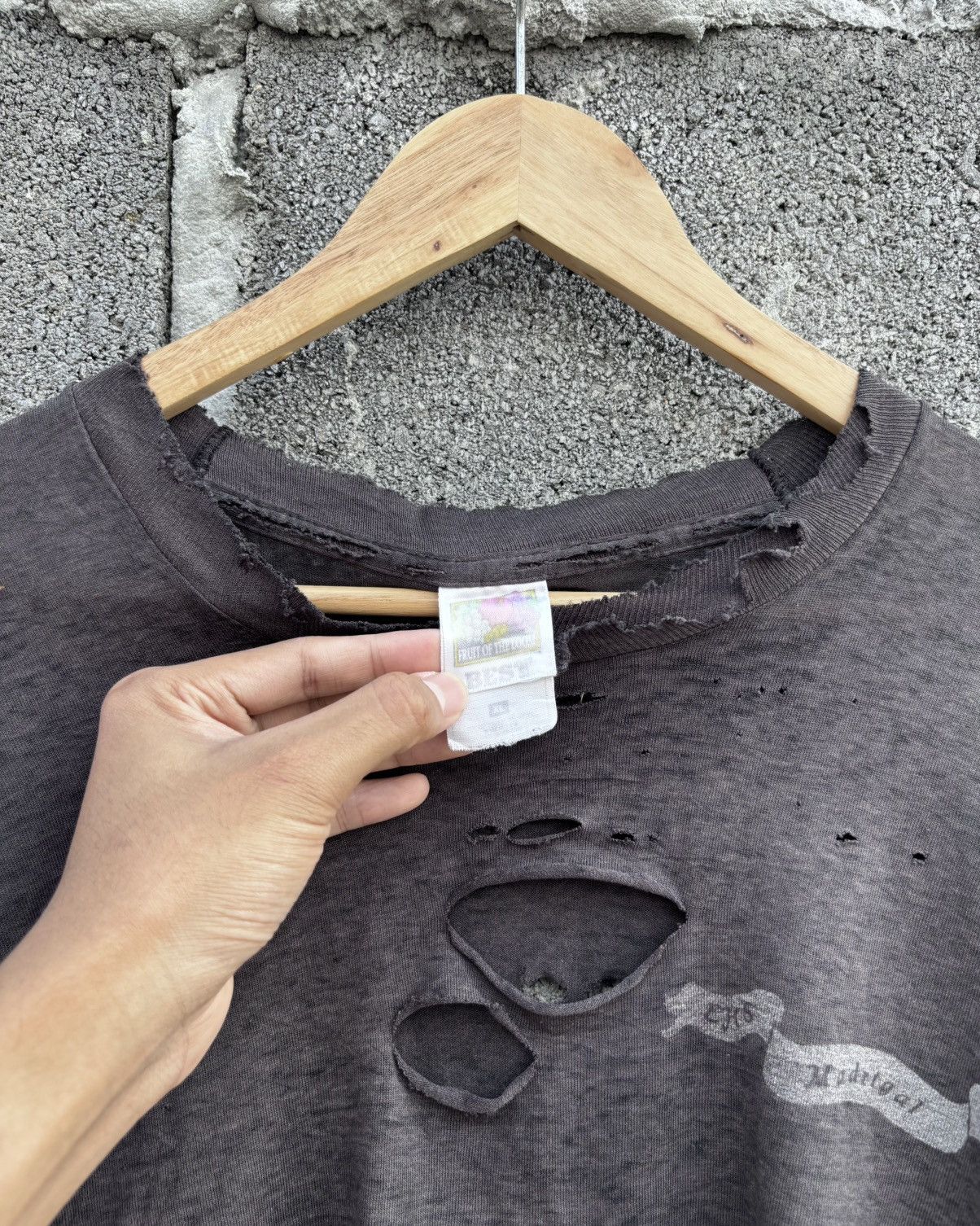 Vintage Thrashed Distressed Madrigal 1996 Shirt Faded ERD Grunge 96 Size US XL / EU 56 / 4 - 8 Thumbnail