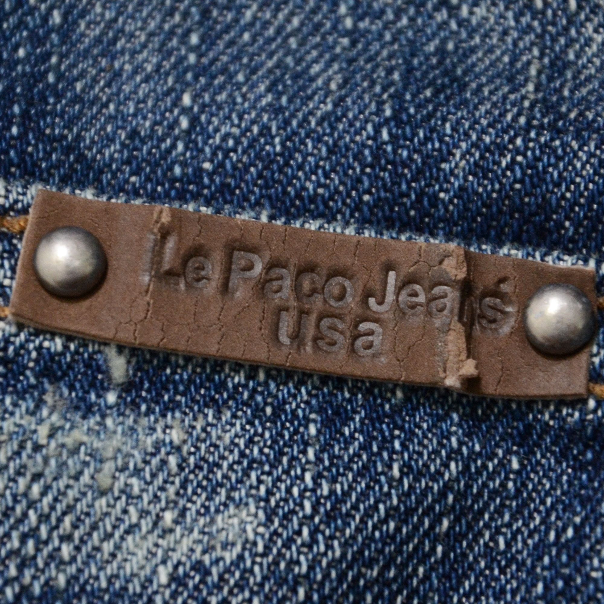 Other Le Paco Jeans Y2K New York Ripped Hiphop Streetwear Size US 32 / EU 48 - 5 Thumbnail