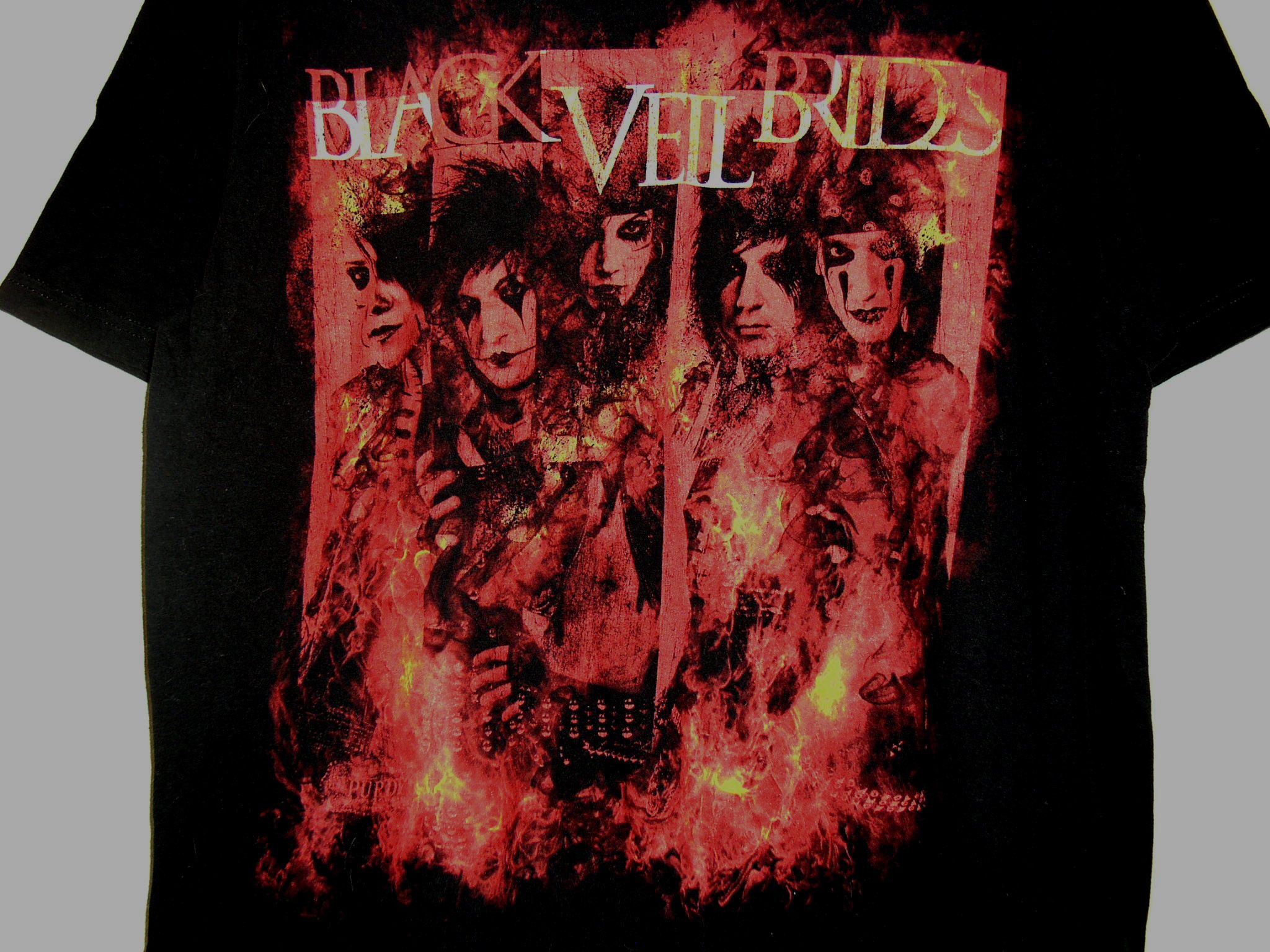Vintage Black Veil Brides Concert Tour T Shirt Vintage Purdy Size US L / EU 52-54 / 3 - 2 Thumbnail