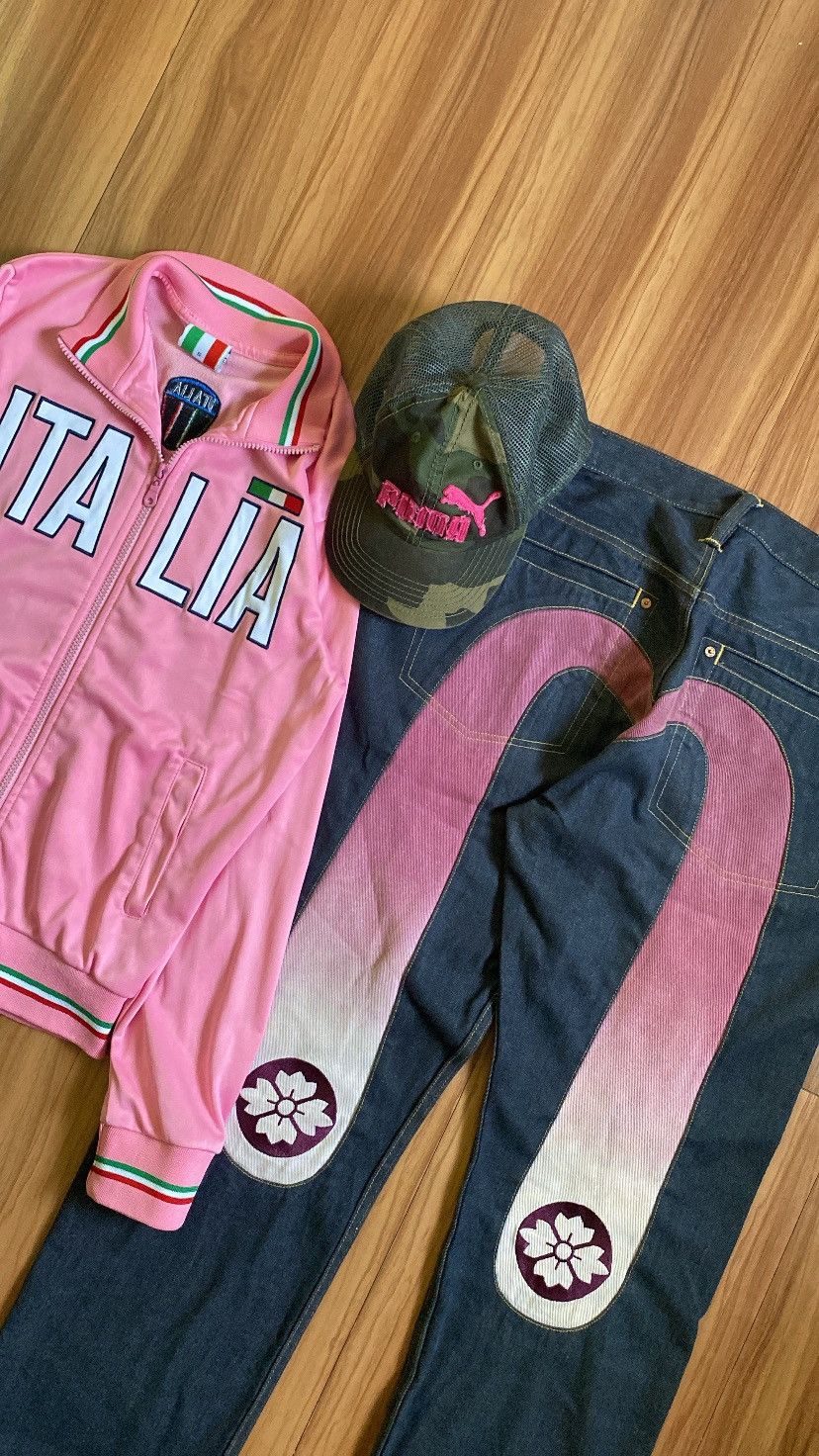 Evisu × Japanese Brand × Streetwear Evisu Purple Gradient