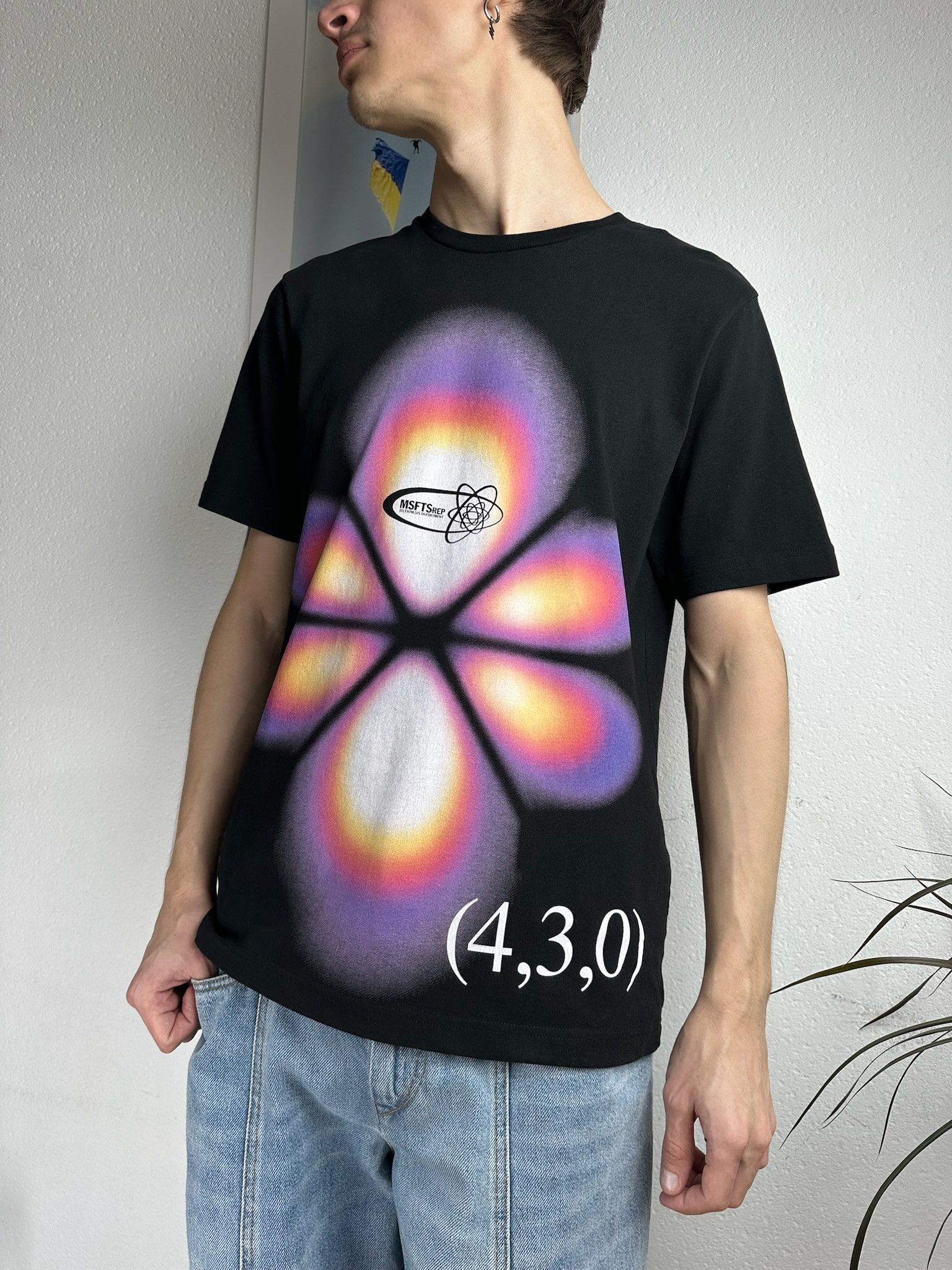 Msftsrep MSFTSrep Tee acid rave flower Size US M / EU 48-50 / 2 - 12 Thumbnail