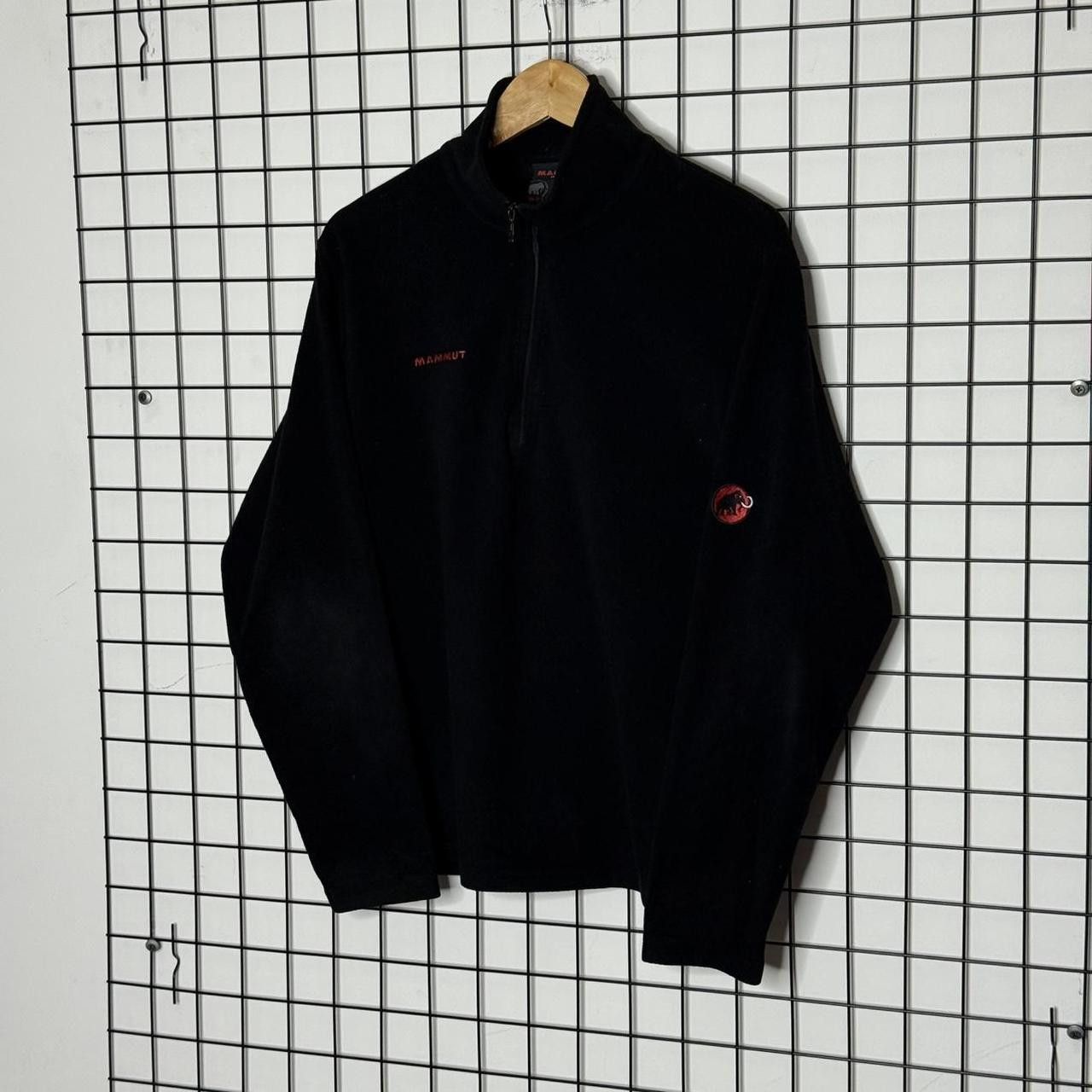 Mammut Mammut Half Zip Black Outdoor Gorpcore Fleece Size US M / EU 48-50 / 2 - 2 Thumbnail