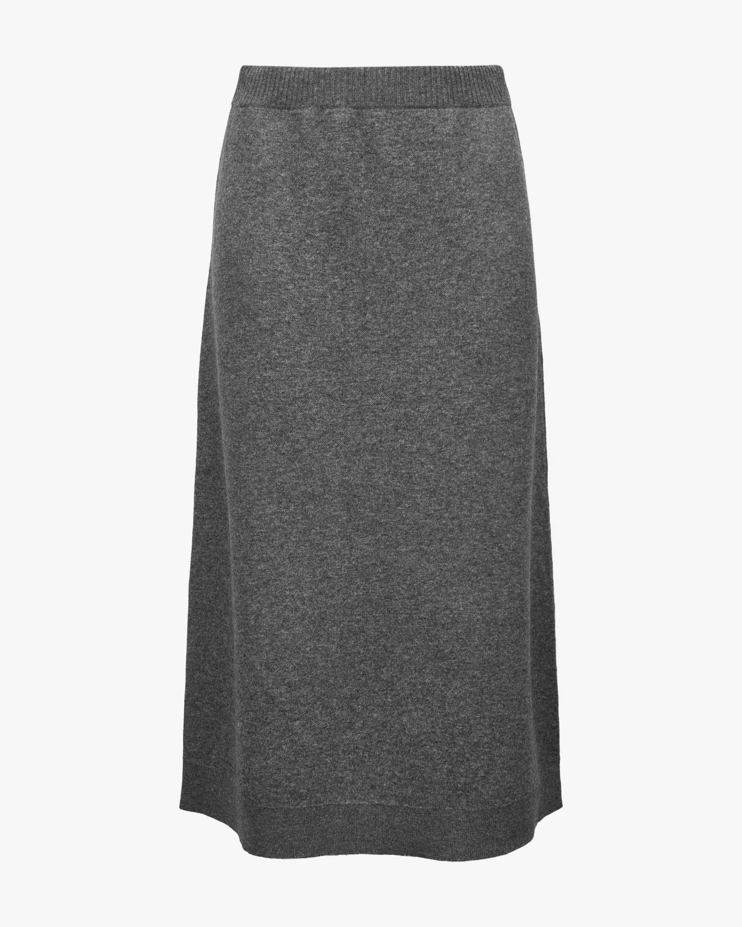 Brunello Cucinelli o1y0725 Midi Skirt in Gray Size 27" / US 4 / IT 40 - 1 Thumbnail