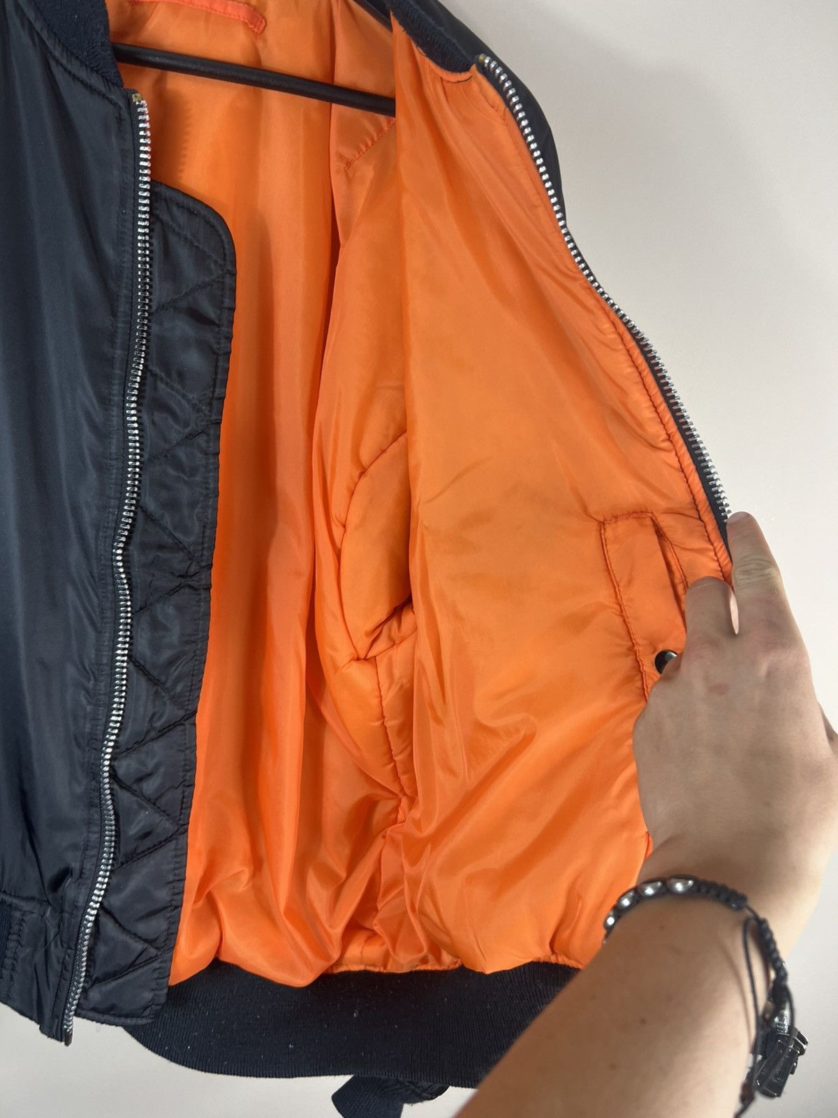 Alpha Industries 🔥VTG RICK OWENS KAPITAL VETEMENTS FLYGHT MA-1 BOMBER JACKET Size US L / EU 52-54 / 3 - 4 Thumbnail